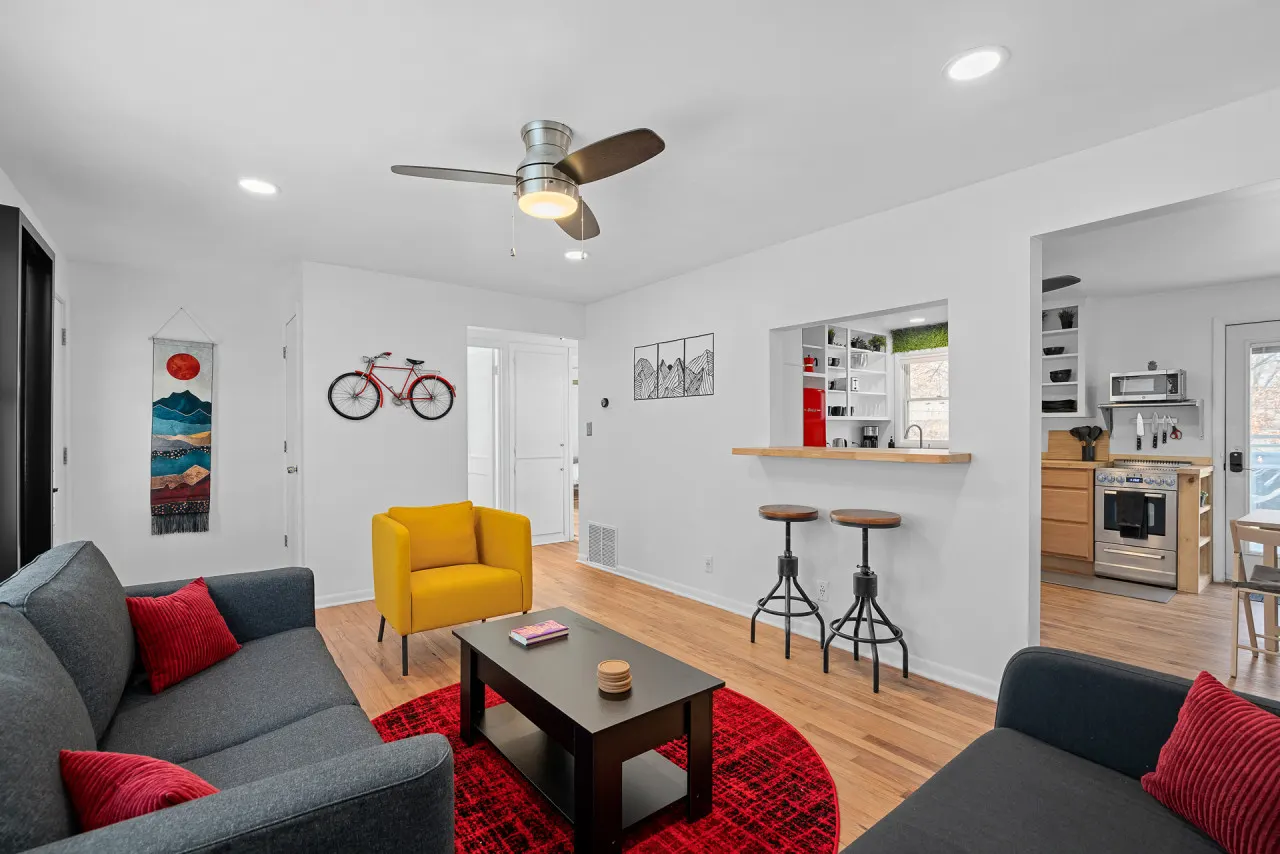 Walkable Old Town Retreat Backyard + Fire Pit + Garage 9