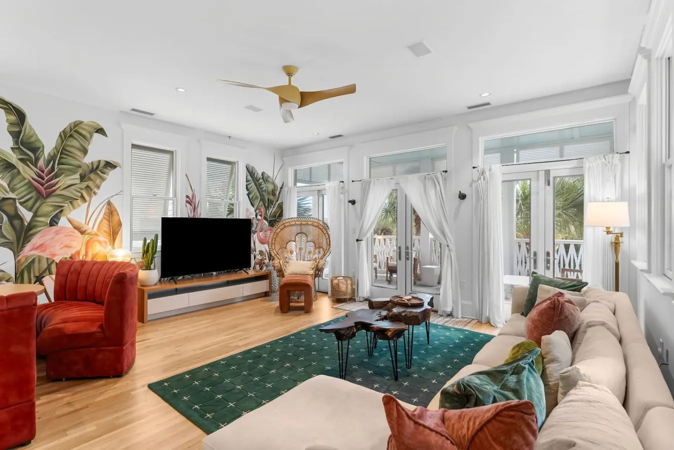 Florida House~ Lakefront ~ 7min to 30A ~ 4 POOLS! 7