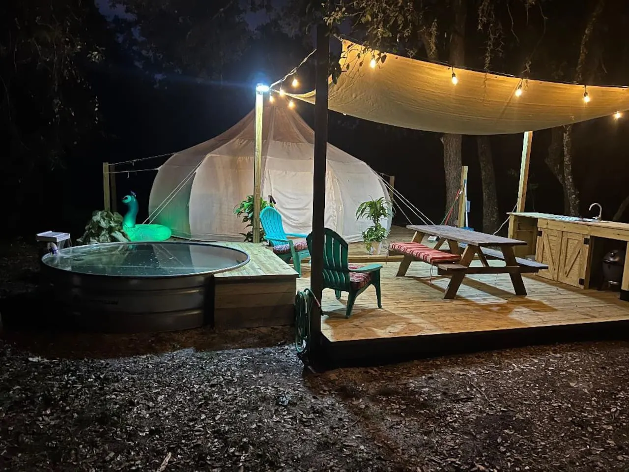 Glamping+Free Horseback Riding+Petting Farm 7