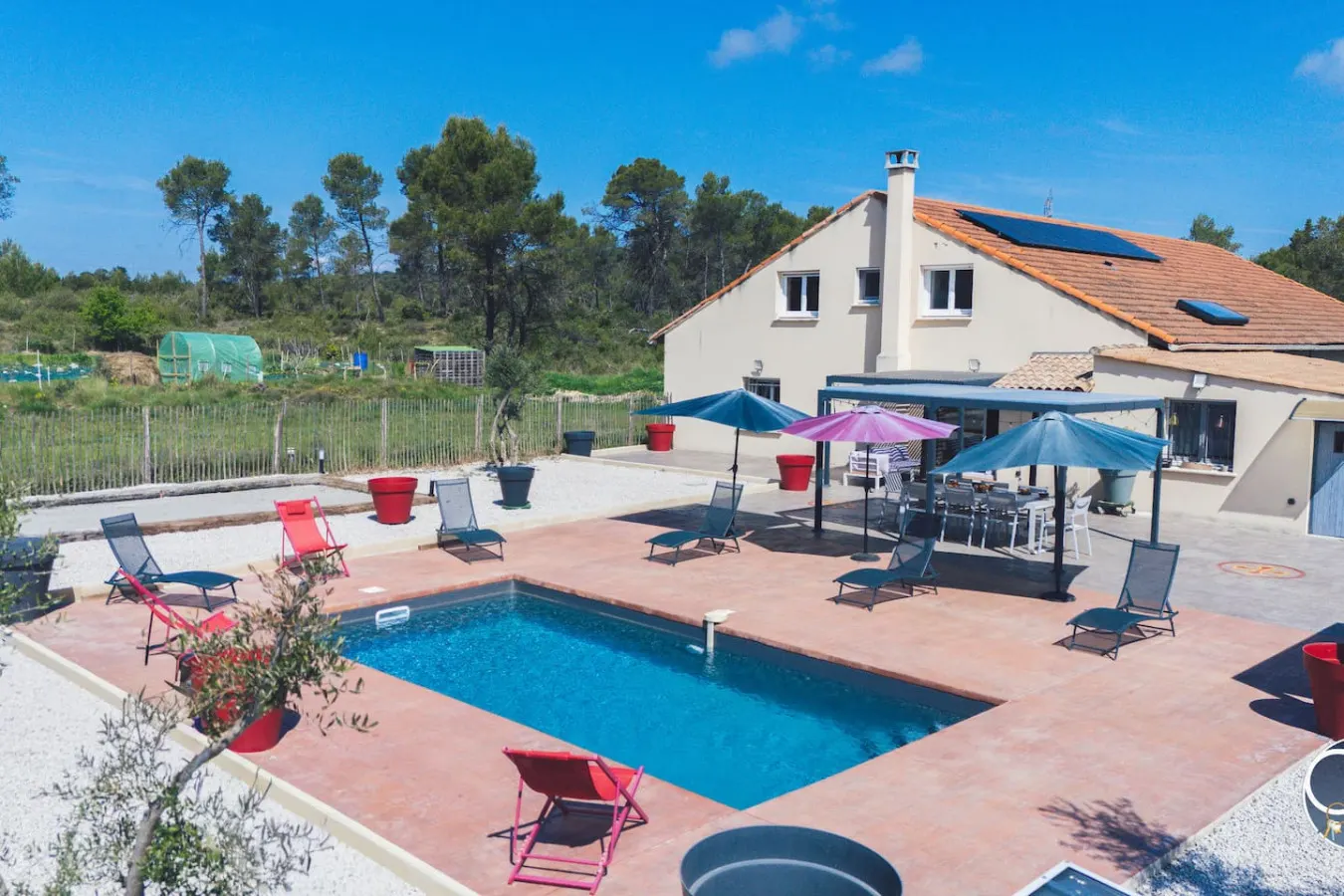Villa familiale Piscine privée Vue panoramique 19