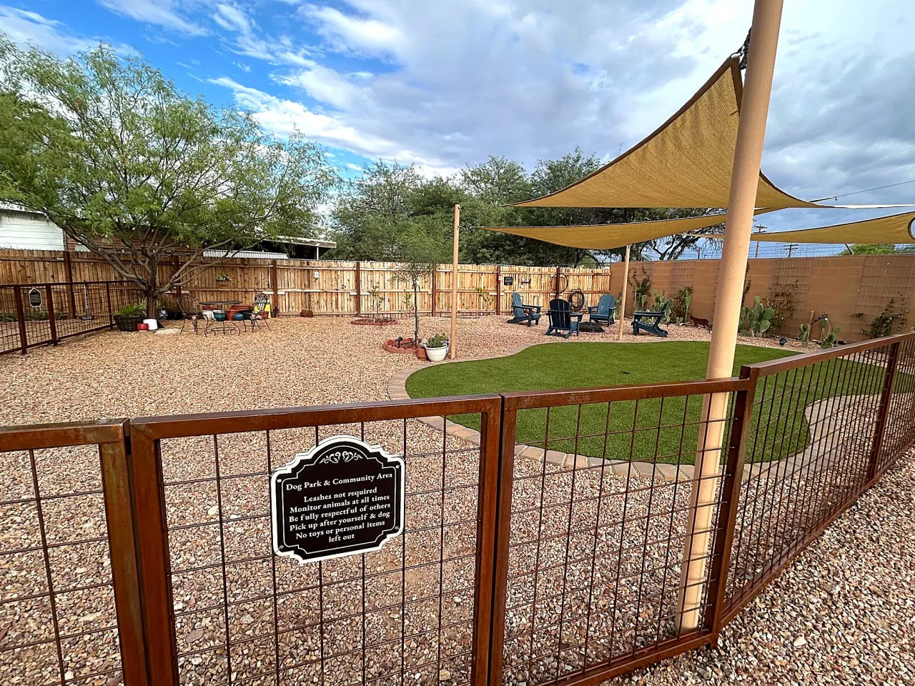Tucson Retreat Dog Park + Gated Parking #3 14