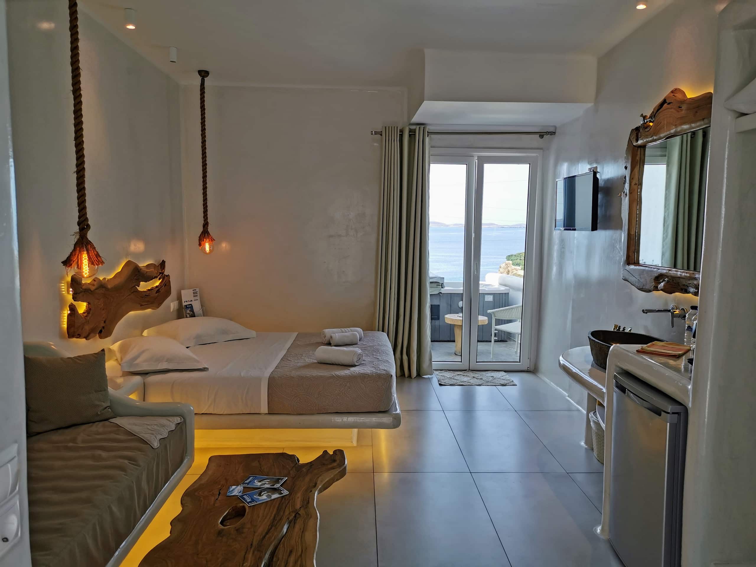 VillaElina cornersuite  for 3 sea view with jakuzi 9