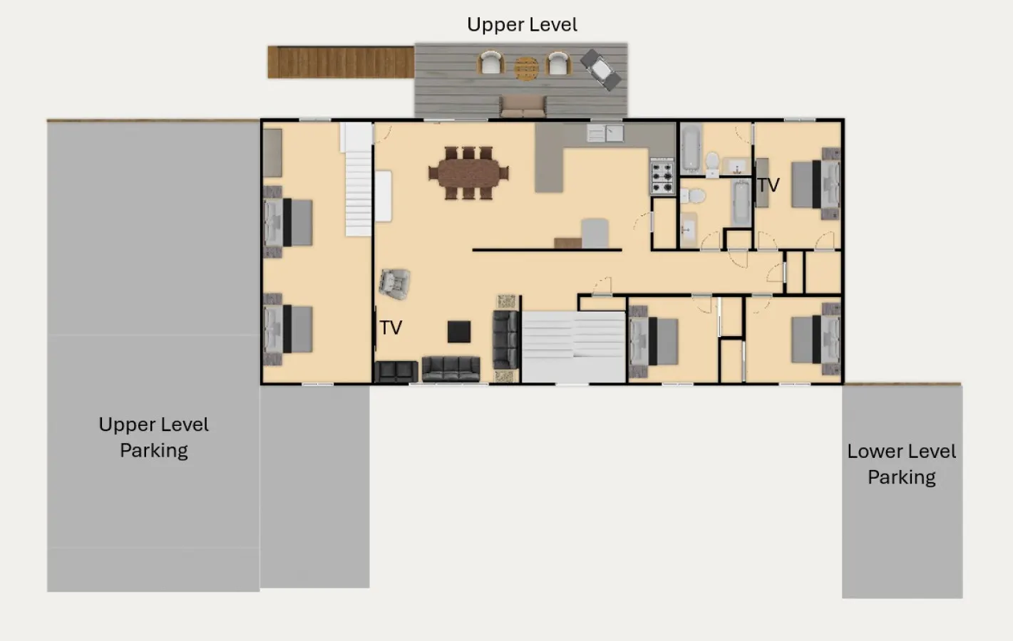 Hot Tub. Paddleboards, Air Hockey, Grill, Fire Pit, W/D, Sleeps 22 7