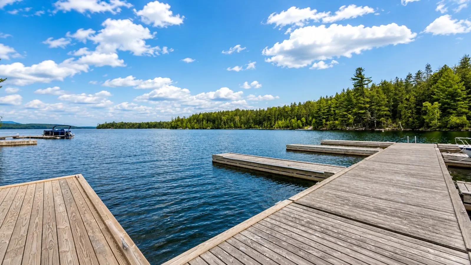 Sandy Bay Hideaway Dock and Lake access steps from Cabin 3