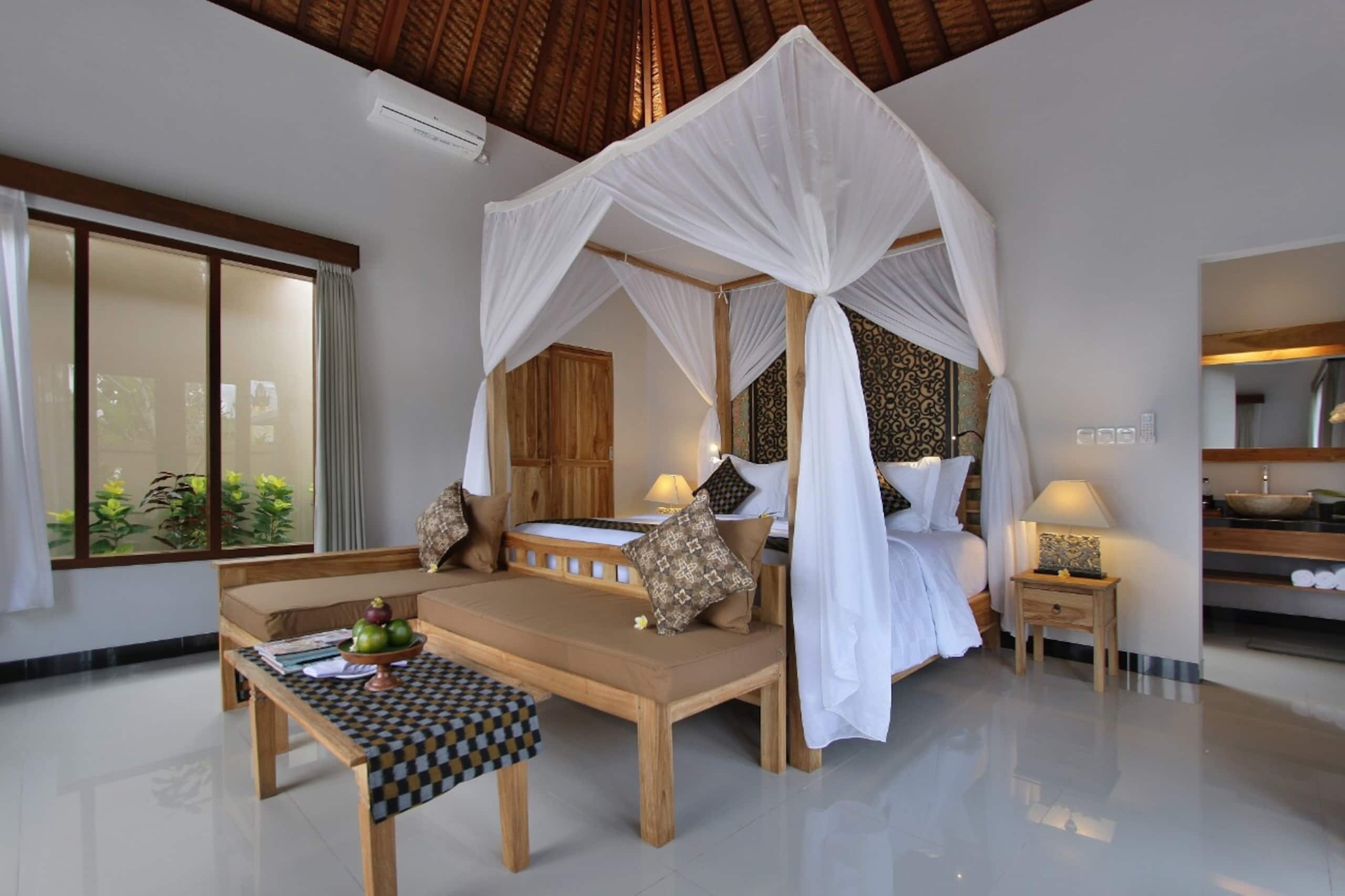 Suite one bedroom with pool view and rice fields 11