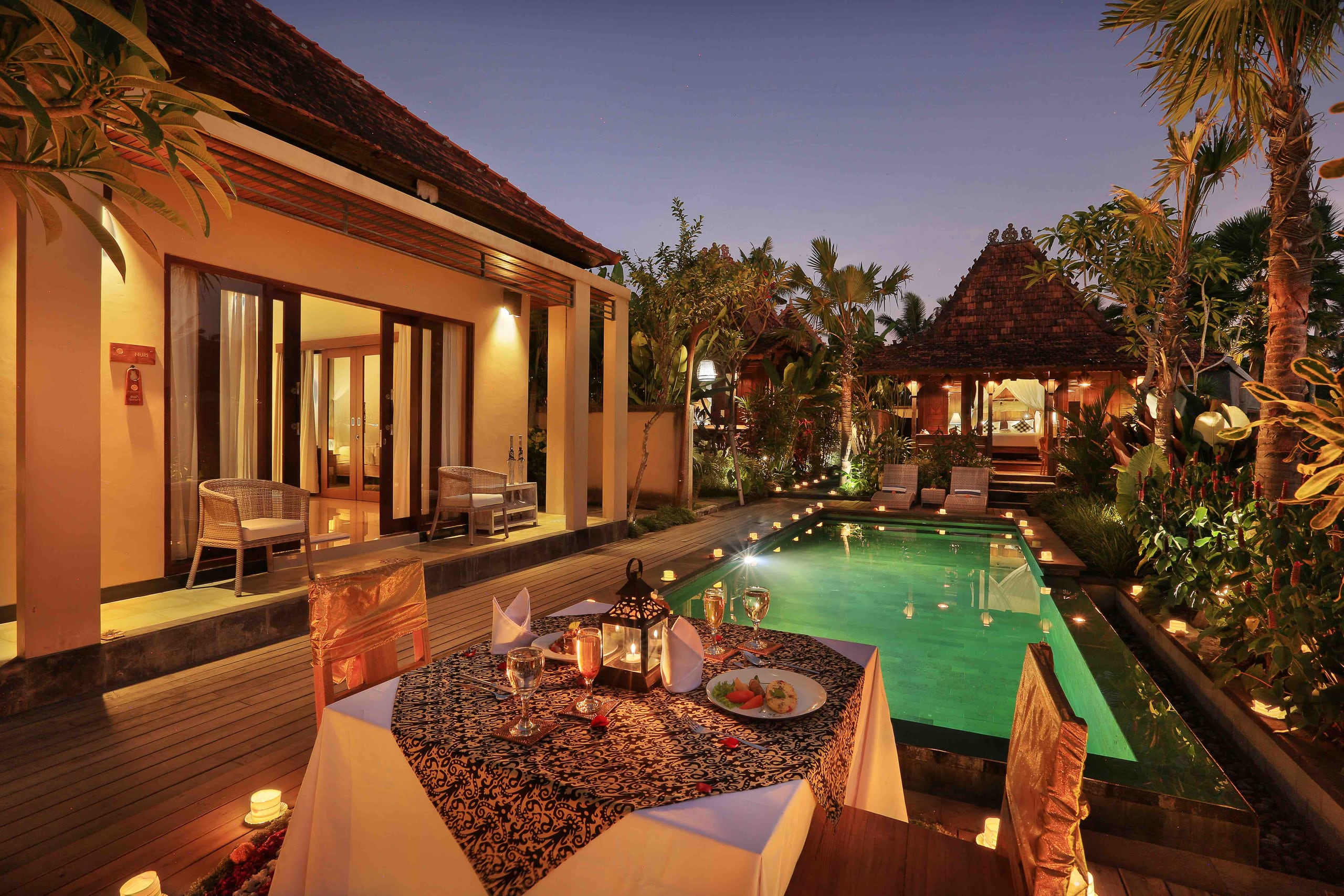 Suite one bedroom with pool view and rice fields 31