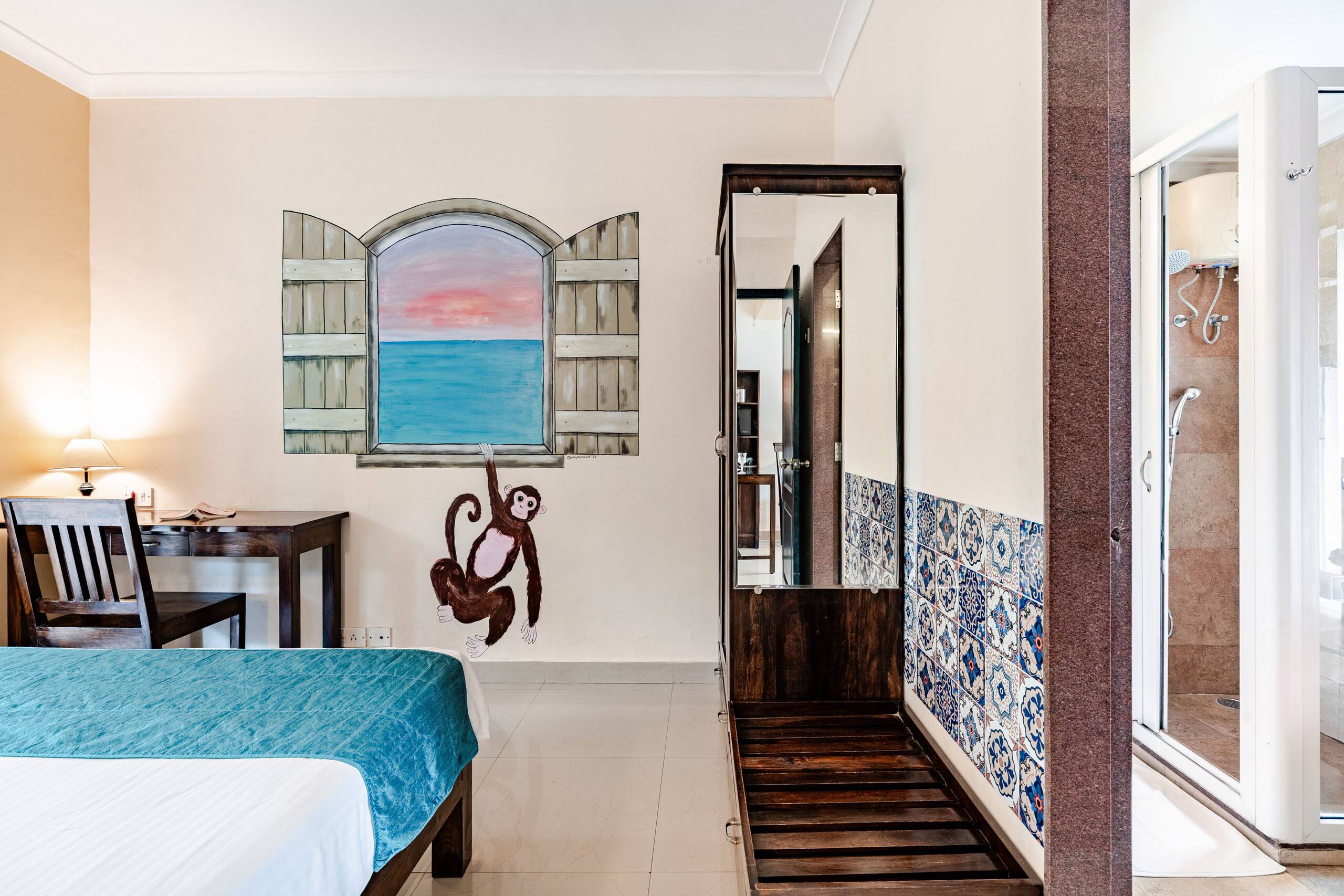 Treehouse Blue 1 bhk-/1, Pool, WiFi & Breakfast 26