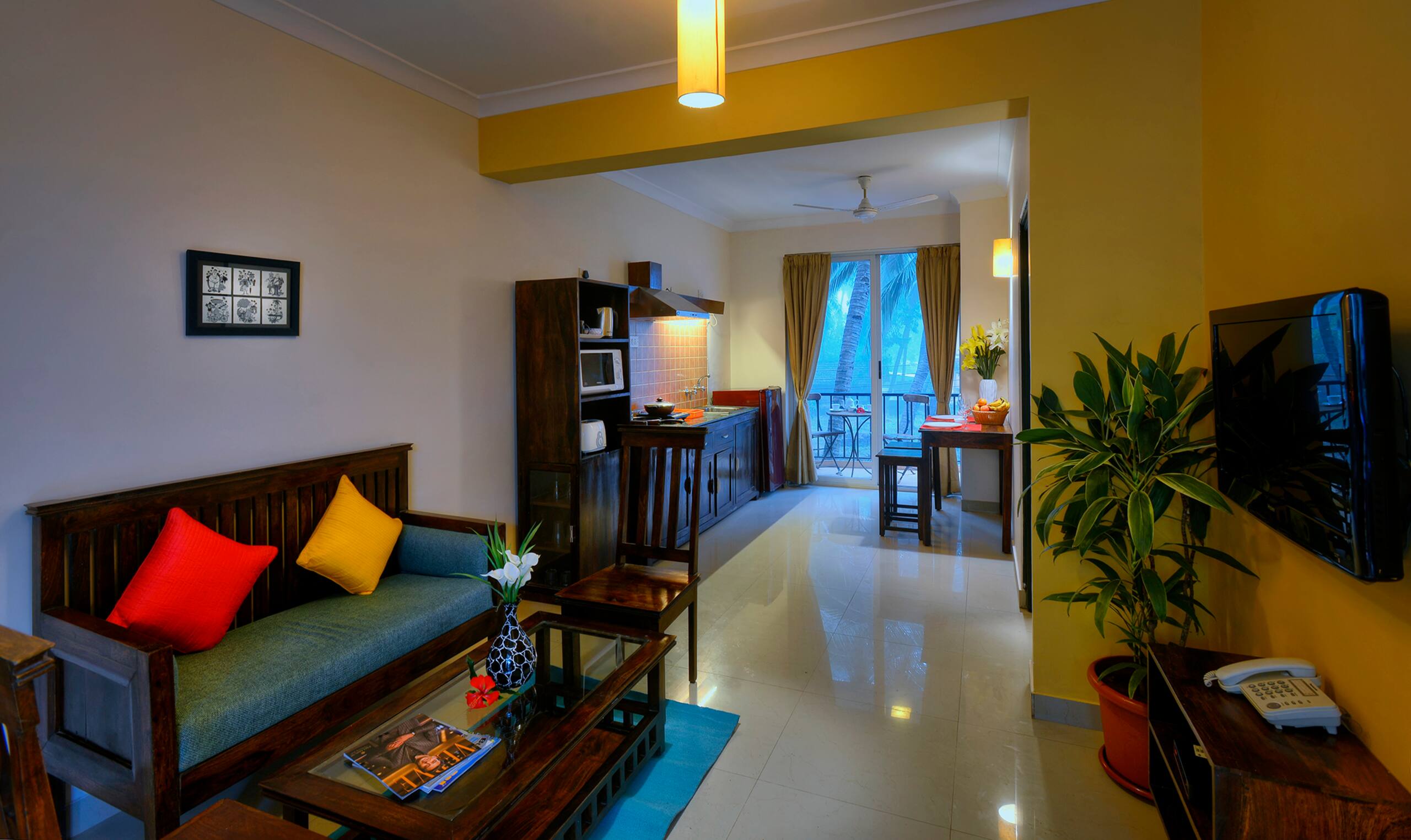 Treehouse Blue 1 bhk-/1, Pool, WiFi & Breakfast 9