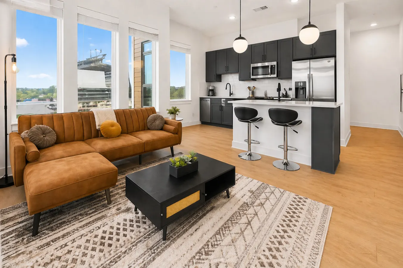Luxury Palmer Parkside Condo w/ Regions Field View 1