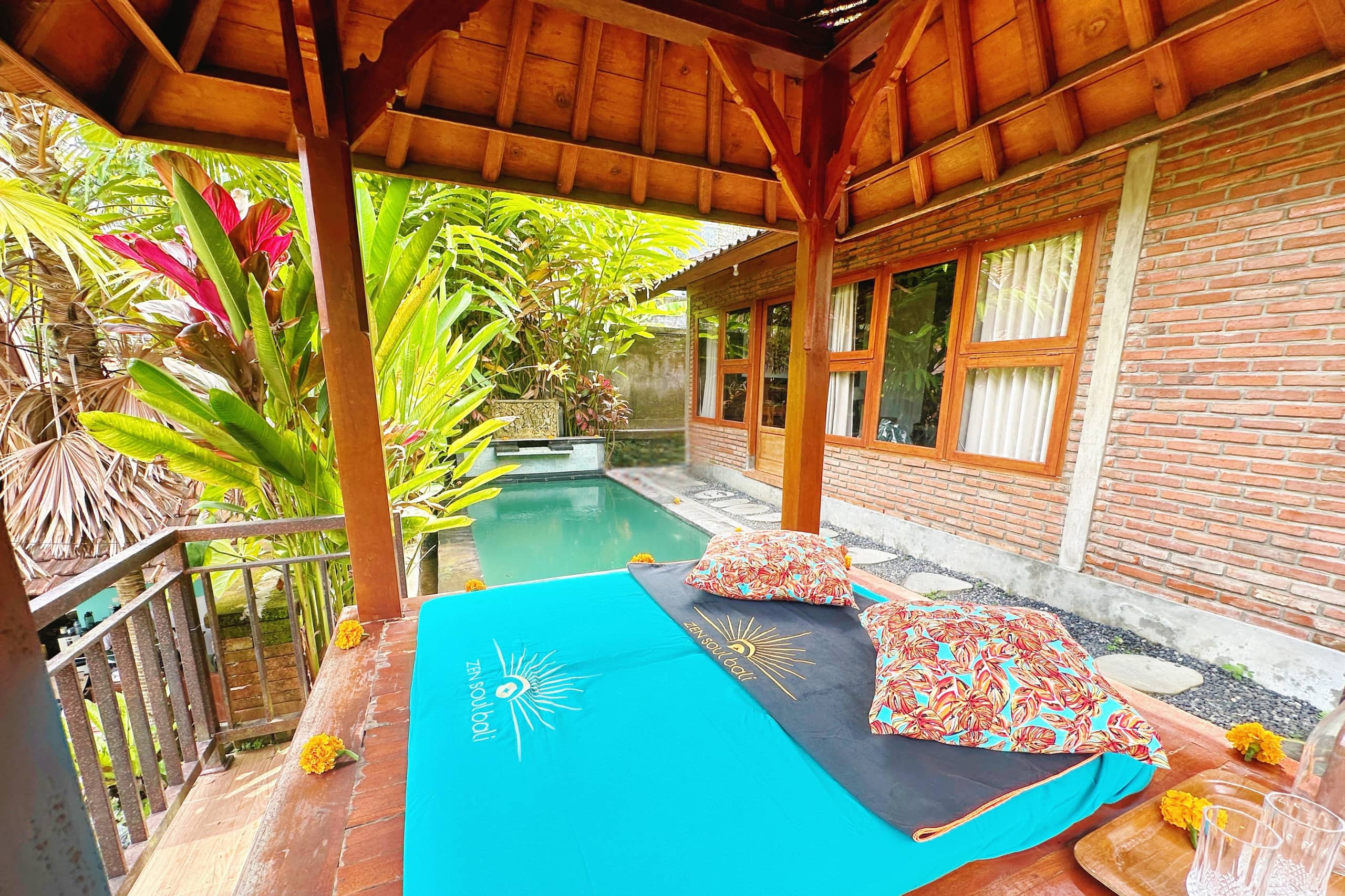 Private Jungle Suite w Pool, Yoga Shala, Kitchen — photo 2