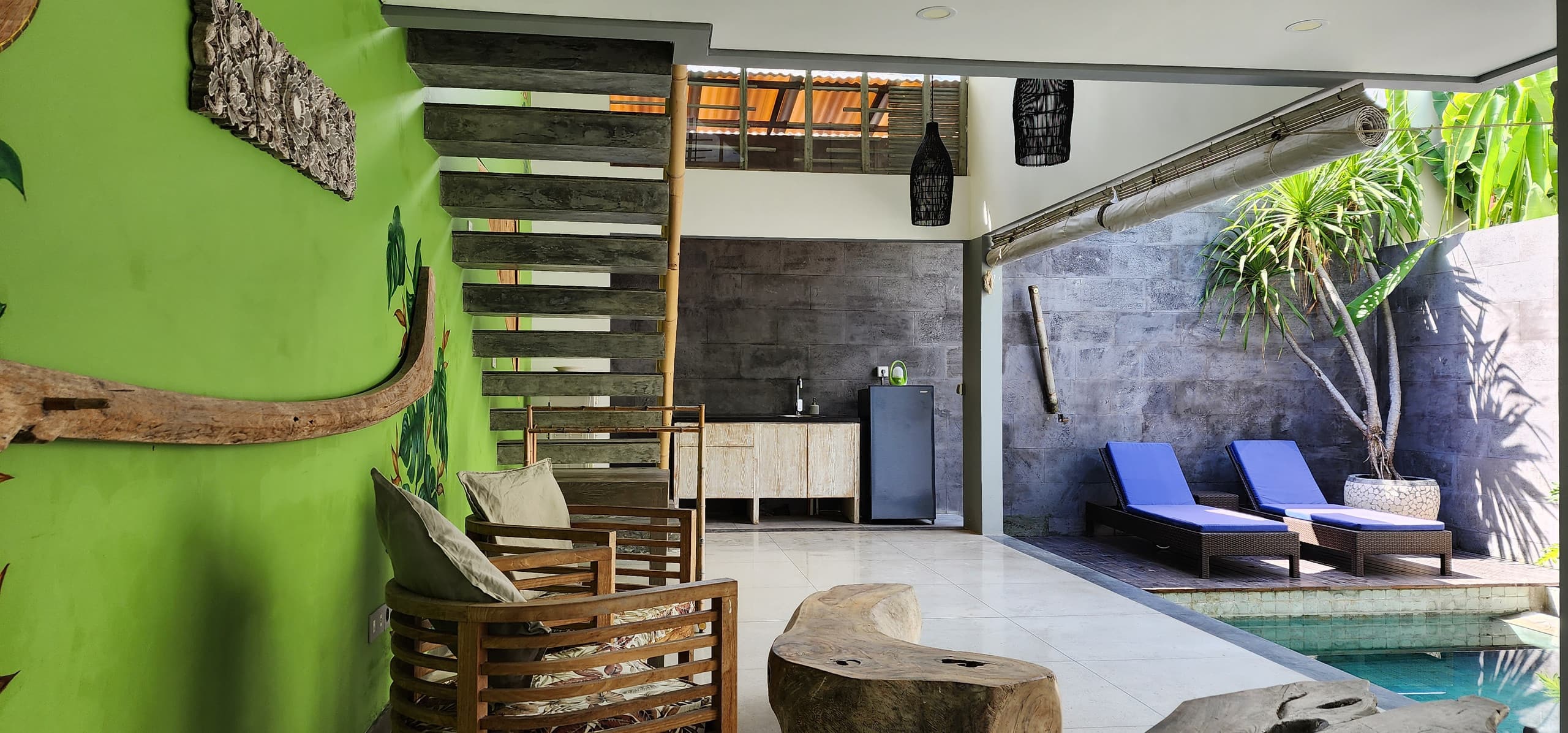 Loft 2-1BR Private Pool Villa