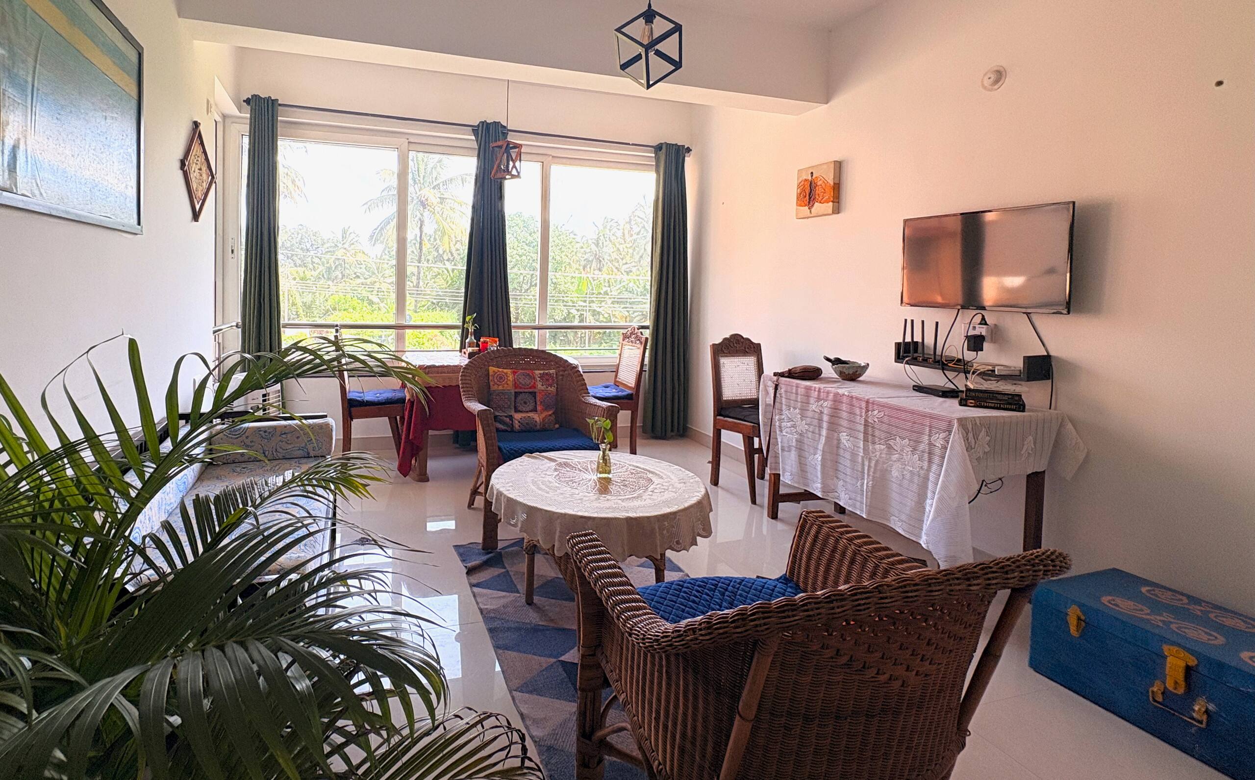 Coastal stay: Gym+Hi speed WiFi @ Colva beach 6