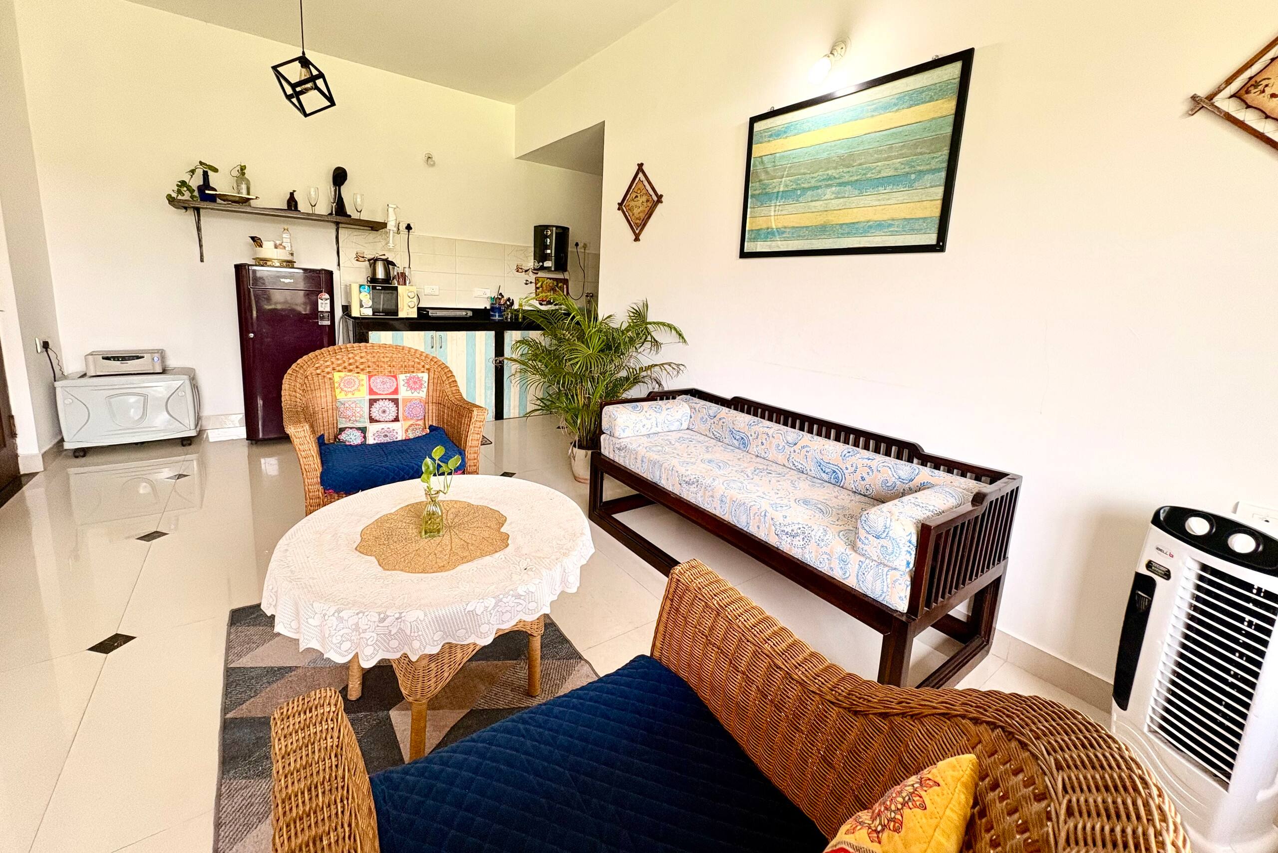 Coastal stay: Gym+Hi speed WiFi @ Colva beach 10