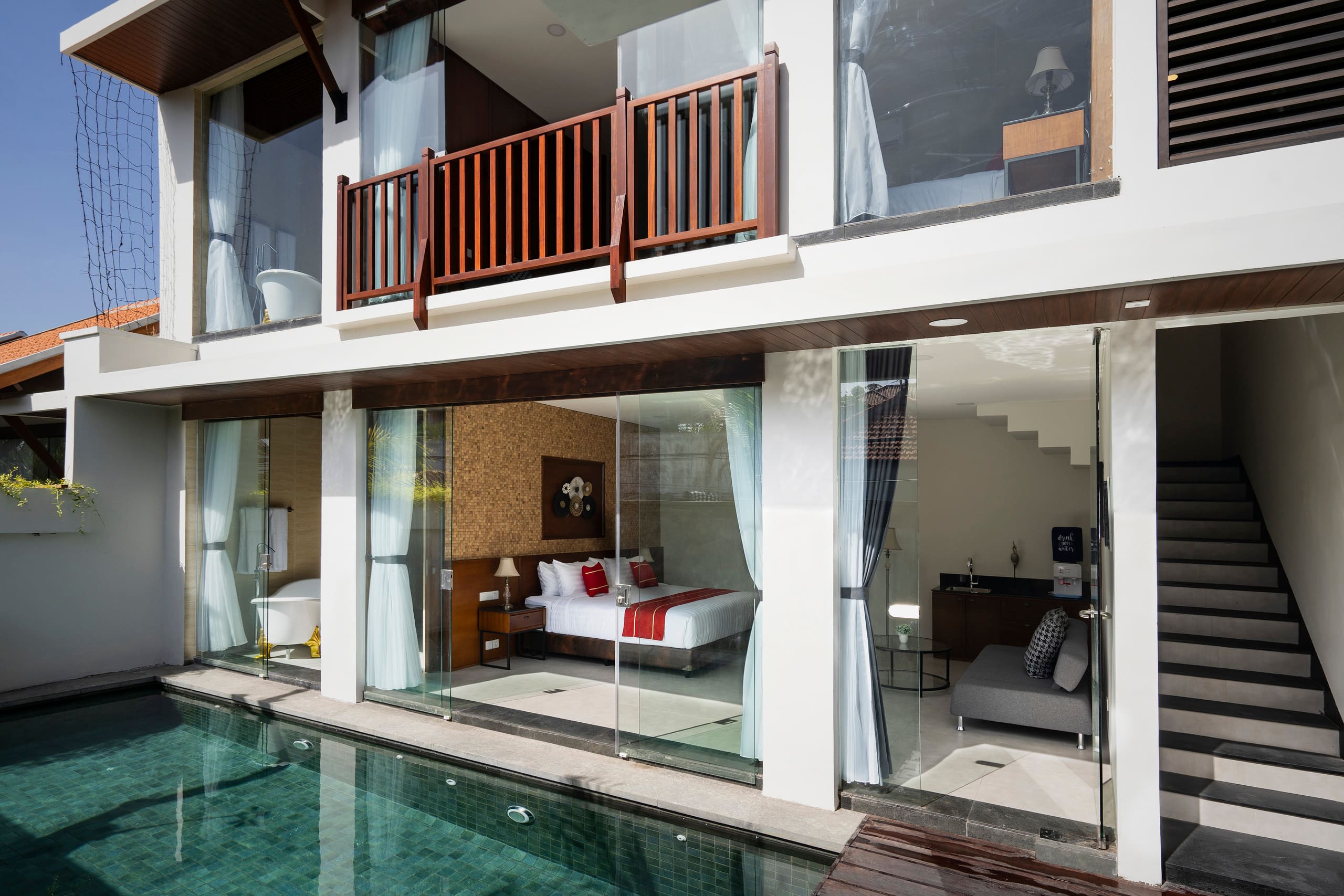 Delcielo Two Bedroom Private Pool Villa Seminyak