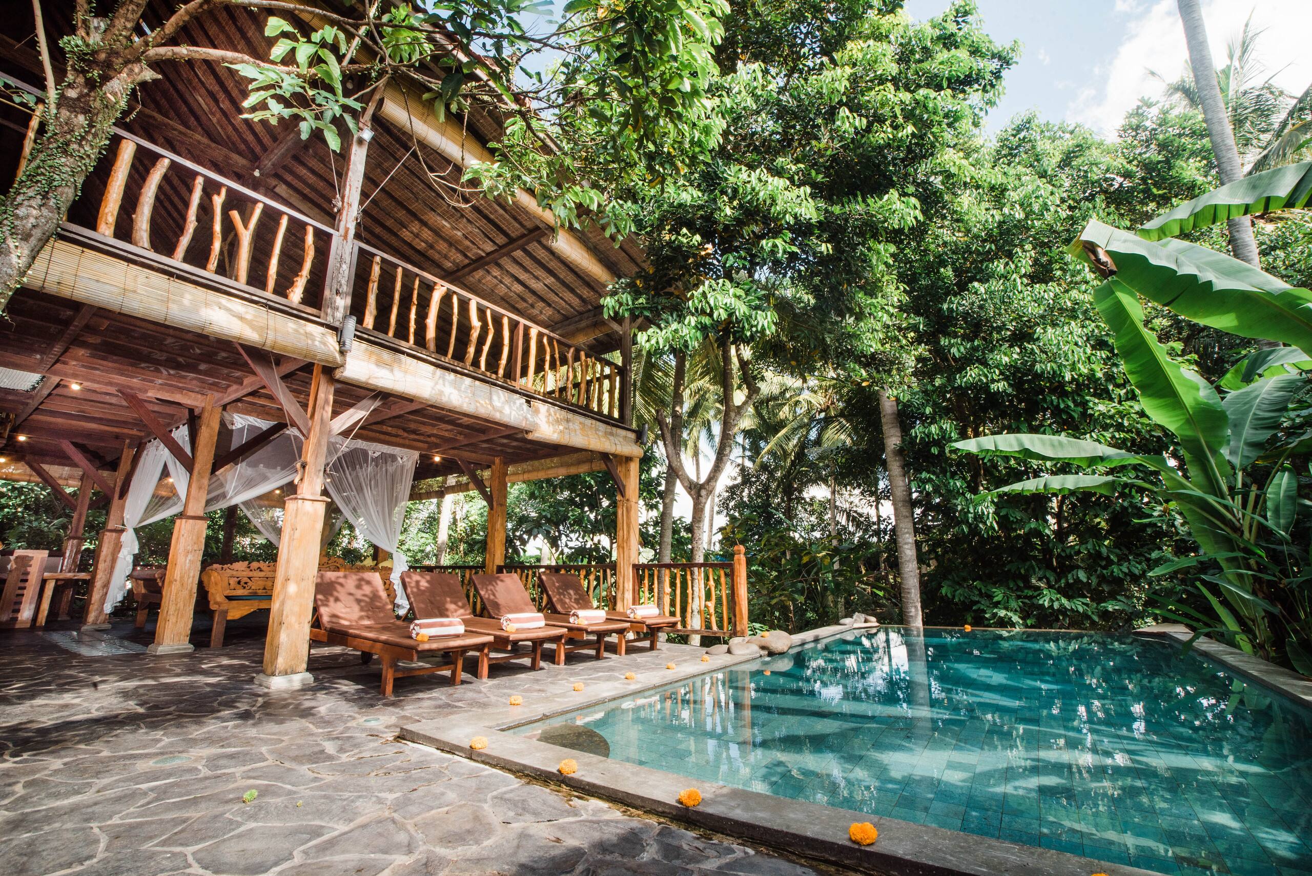 5BR Inspirit Ubud Unique Eco Villa by Rice Field — photo 5