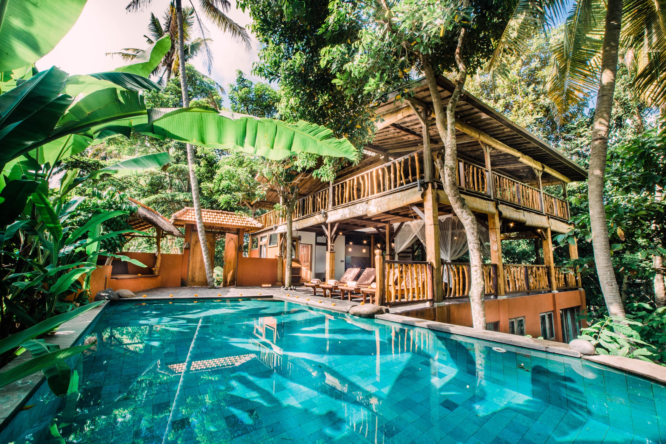 5BR Inspirit Ubud Unique Eco Villa by Rice Field