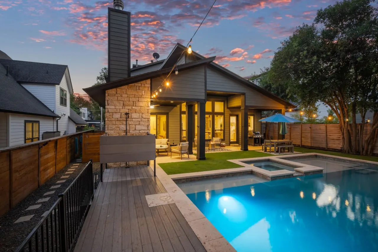 Zilker Home with Heated Pool, Hot Tub, Walkable 9