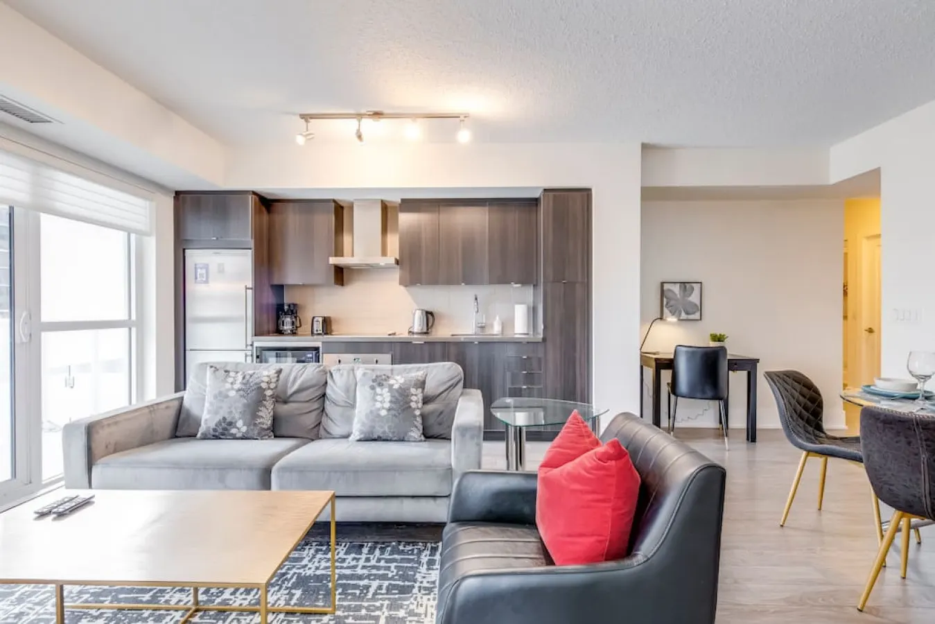 Stylish 2BR Condo Parking Prime Location 1