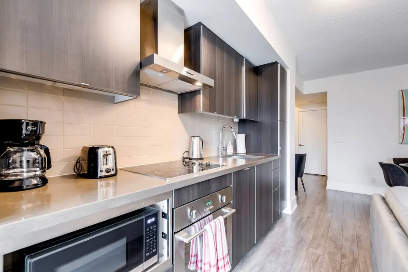 Stylish 2BR Condo Parking Prime Location 11