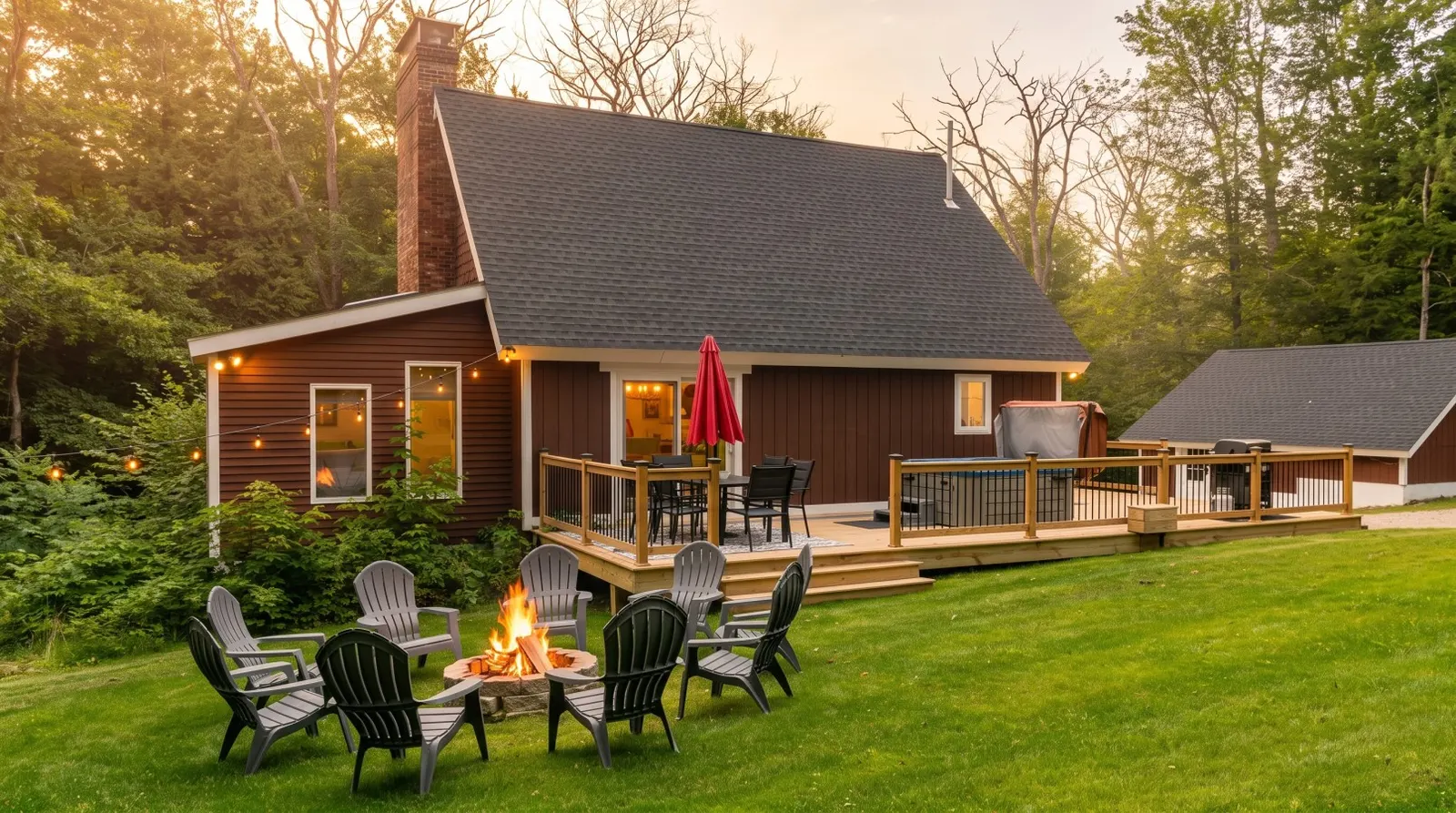 White Cap Cabin Hot Tub, Games Room, Fire Pit 2