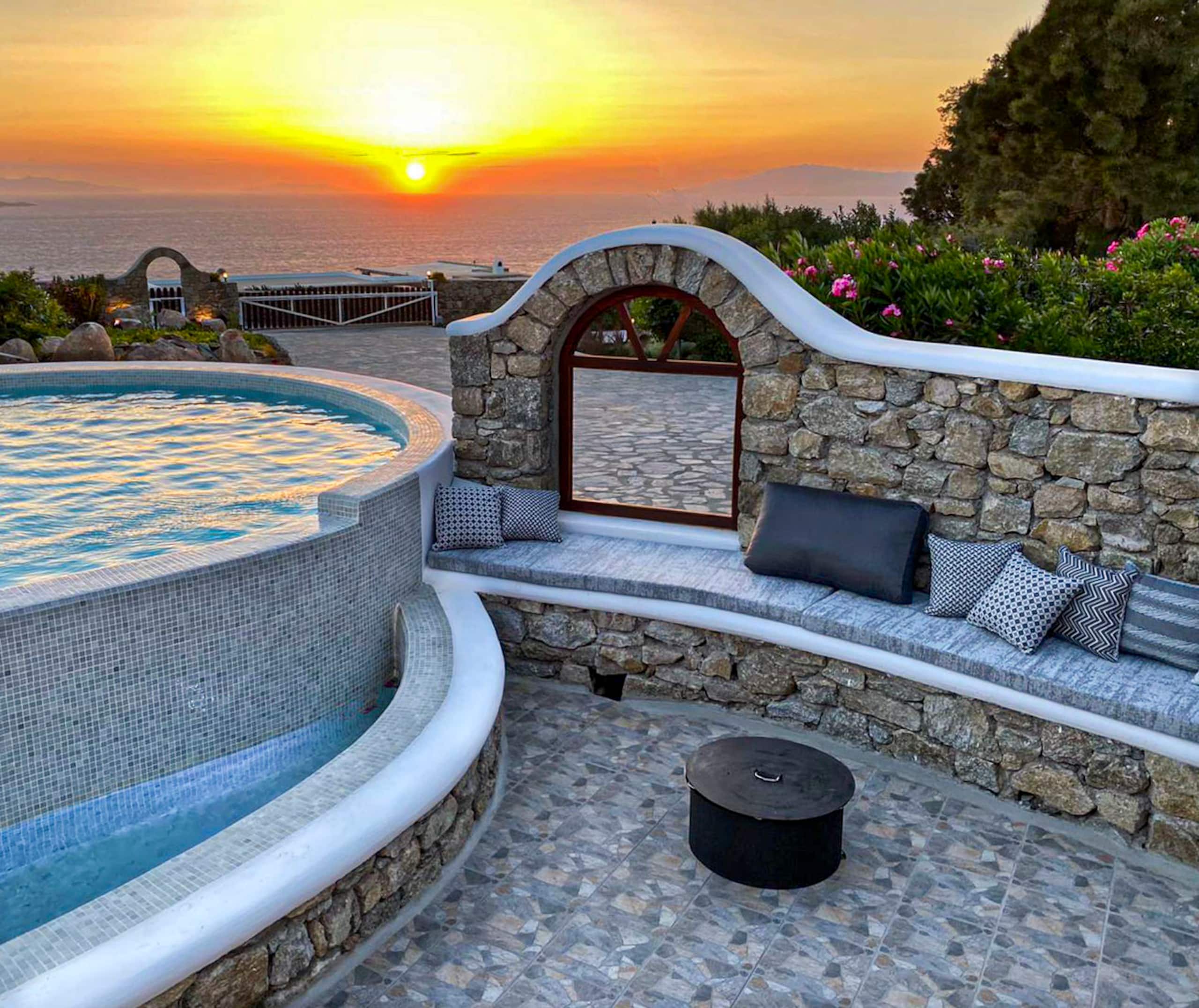 Villa Delos Sunset View 7