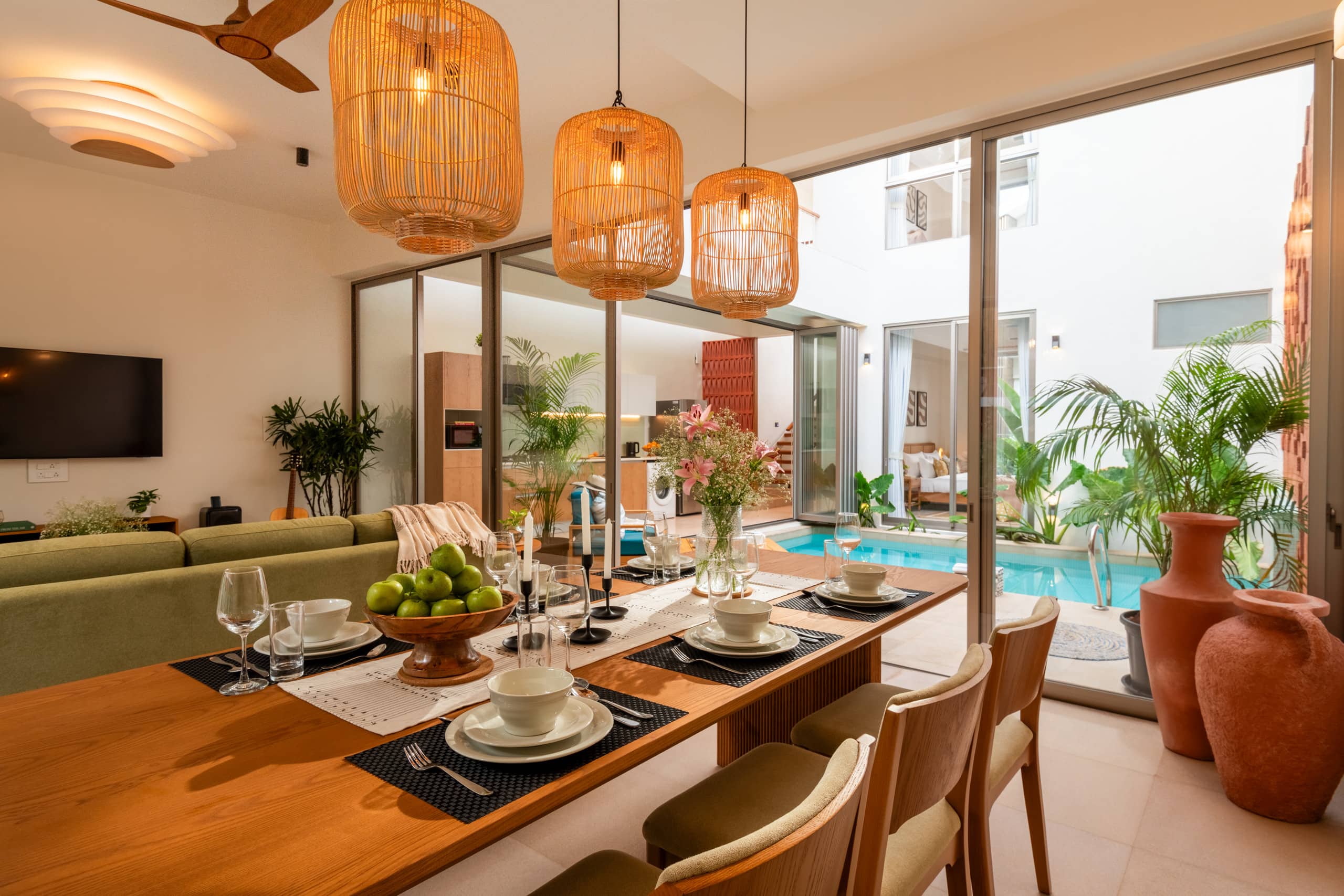 Tbk villa L4| Pvt Pool | Vagator | 5 mins to Beach 13