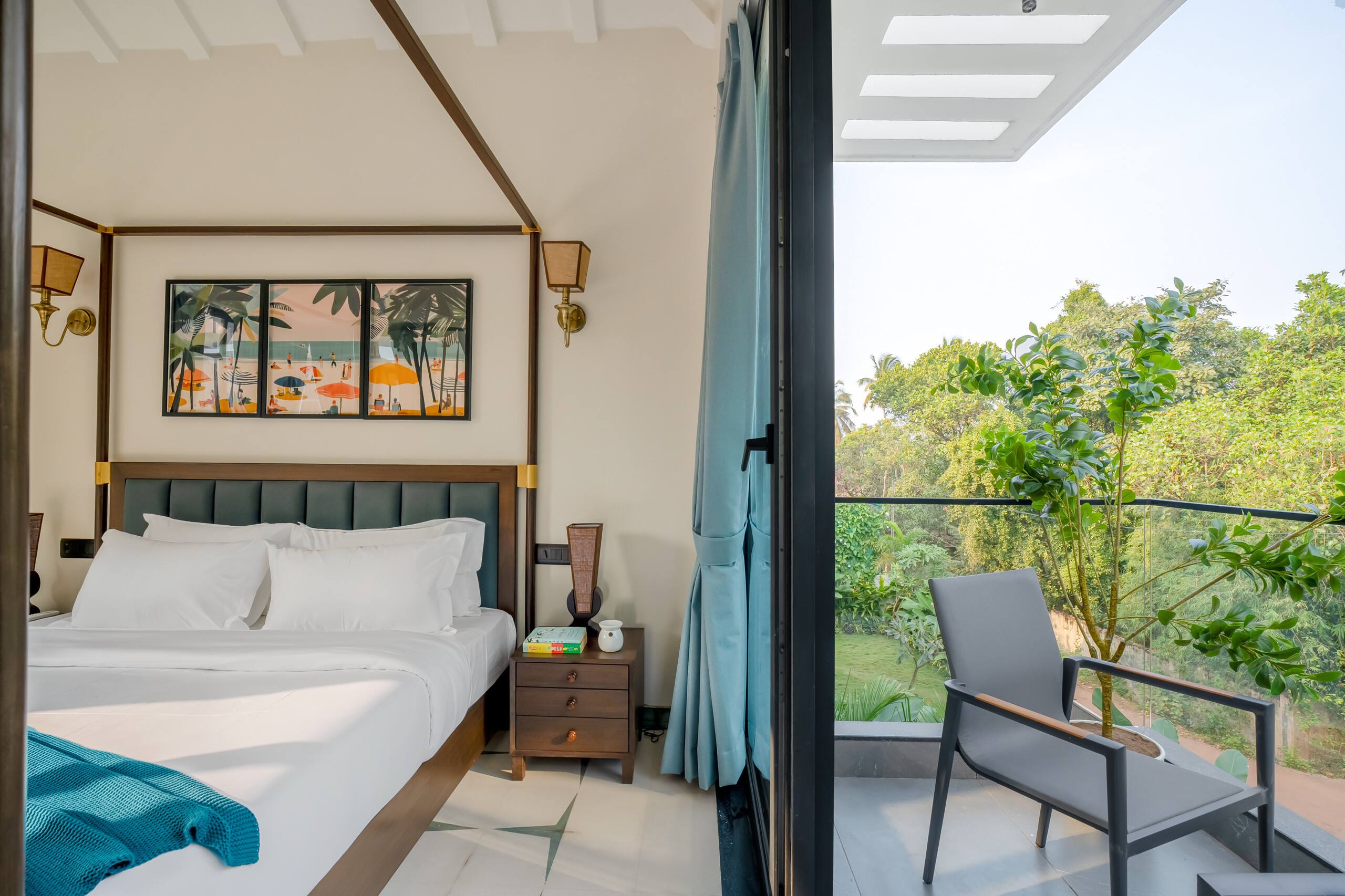 Staymaster Novara 3BR· Pool· Walk to Vagator Beach 36