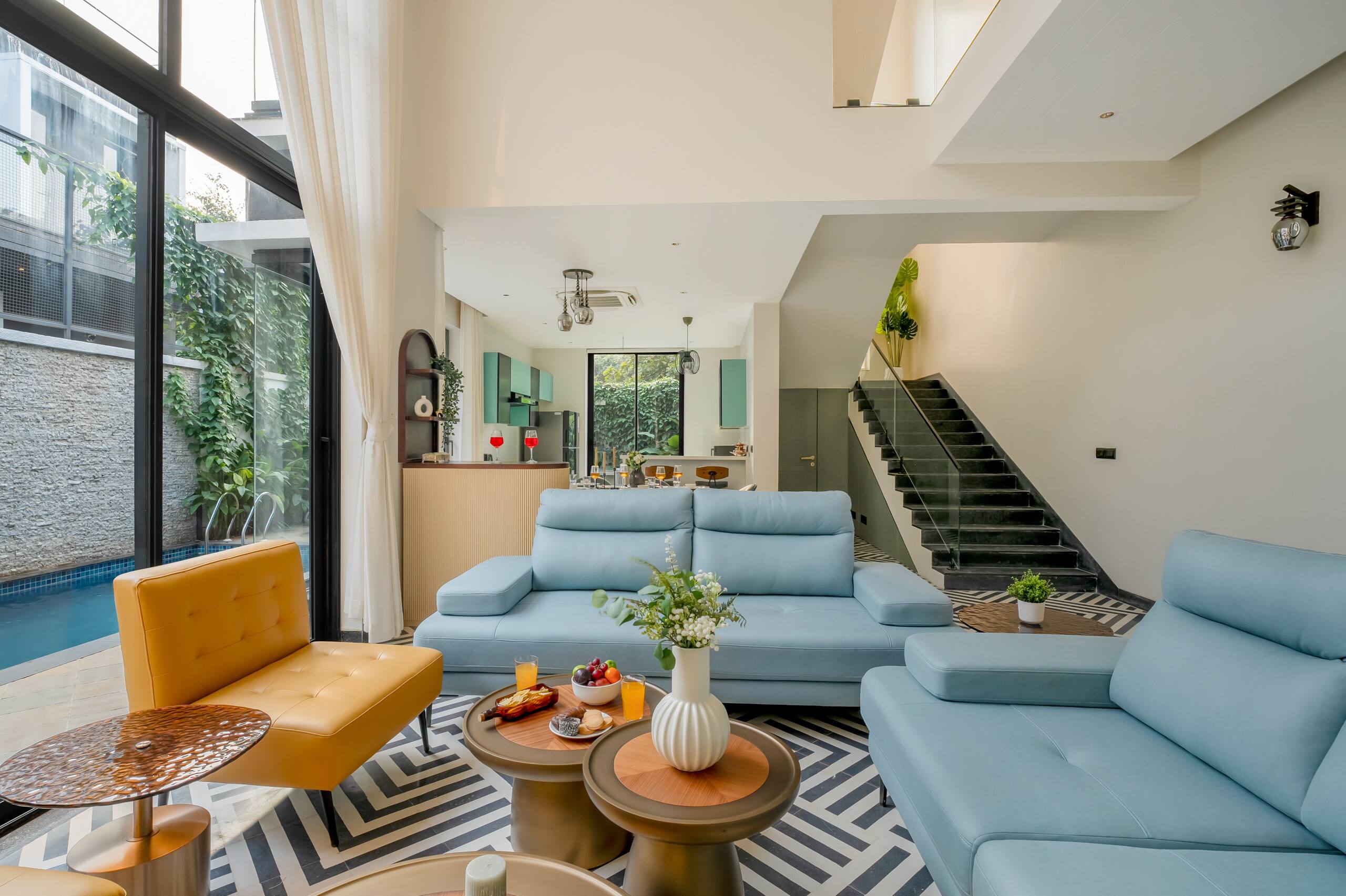 Staymaster Novara 3BR· Pool· Walk to Vagator Beach 9