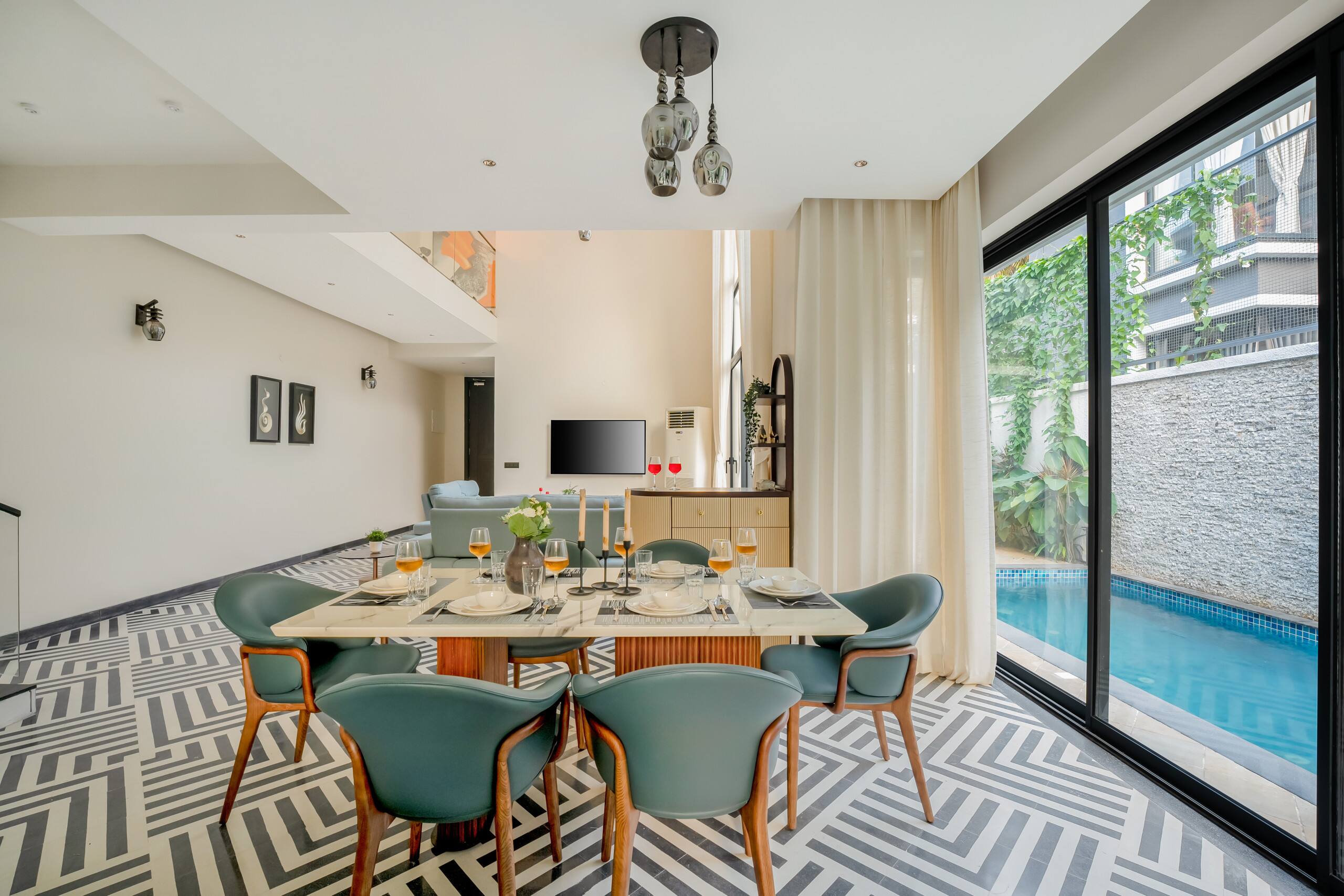 Staymaster Novara 3BR· Pool· Walk to Vagator Beach — photo 4