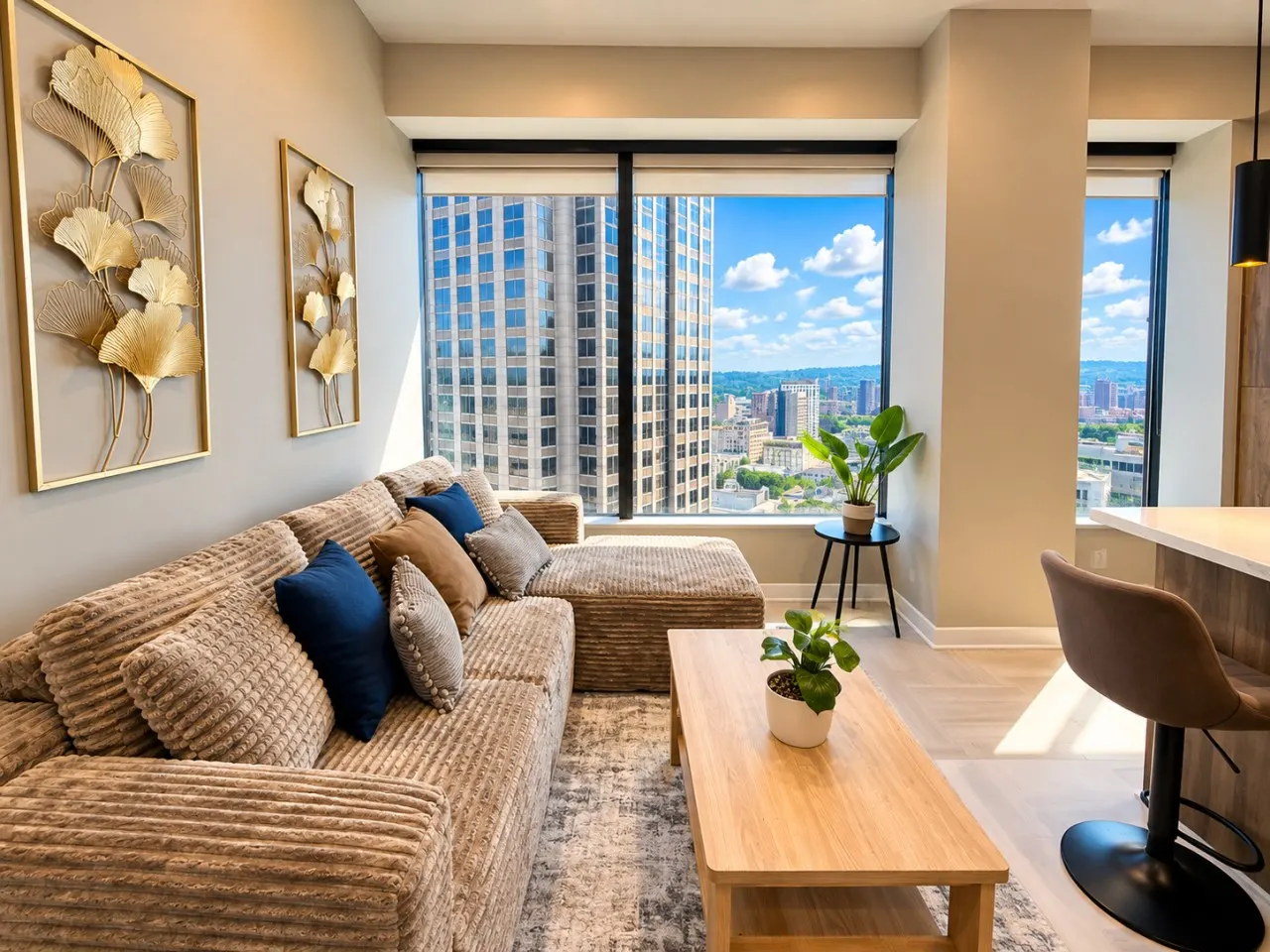 The City Perch King + Queen 2BR 1