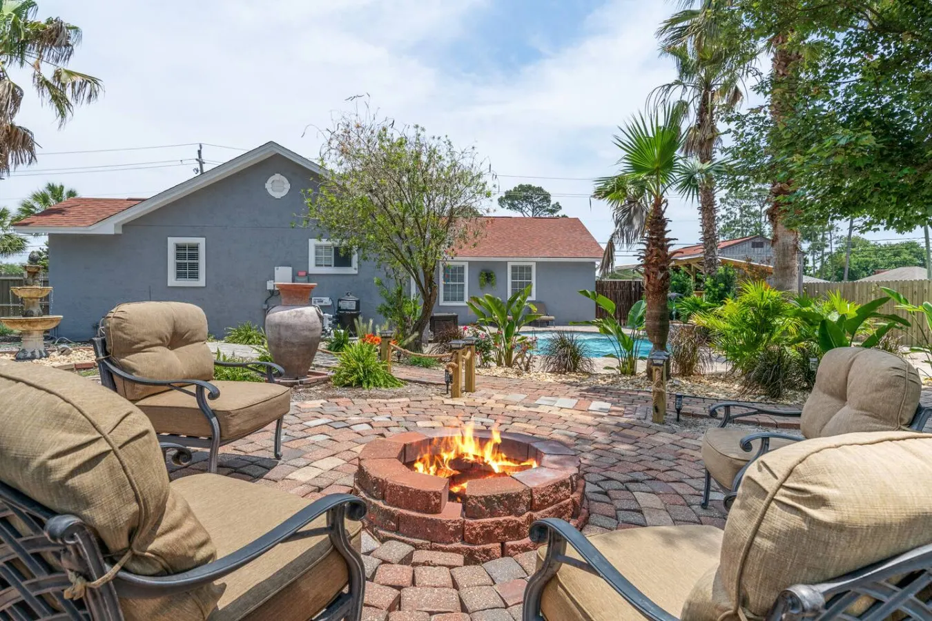 Shipwrecked ~ Pirate-Themed Pool Retreat with Hot Tub, Fire Pit & Game Room 4