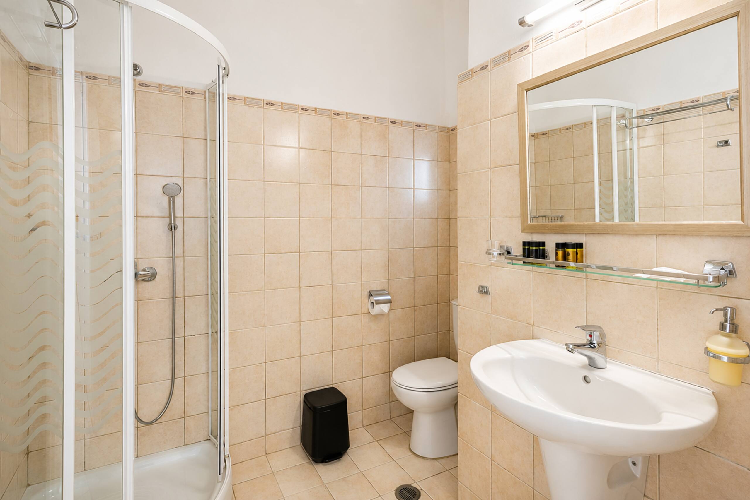 Sea View Studio with Shared Pool @ Panormos 15