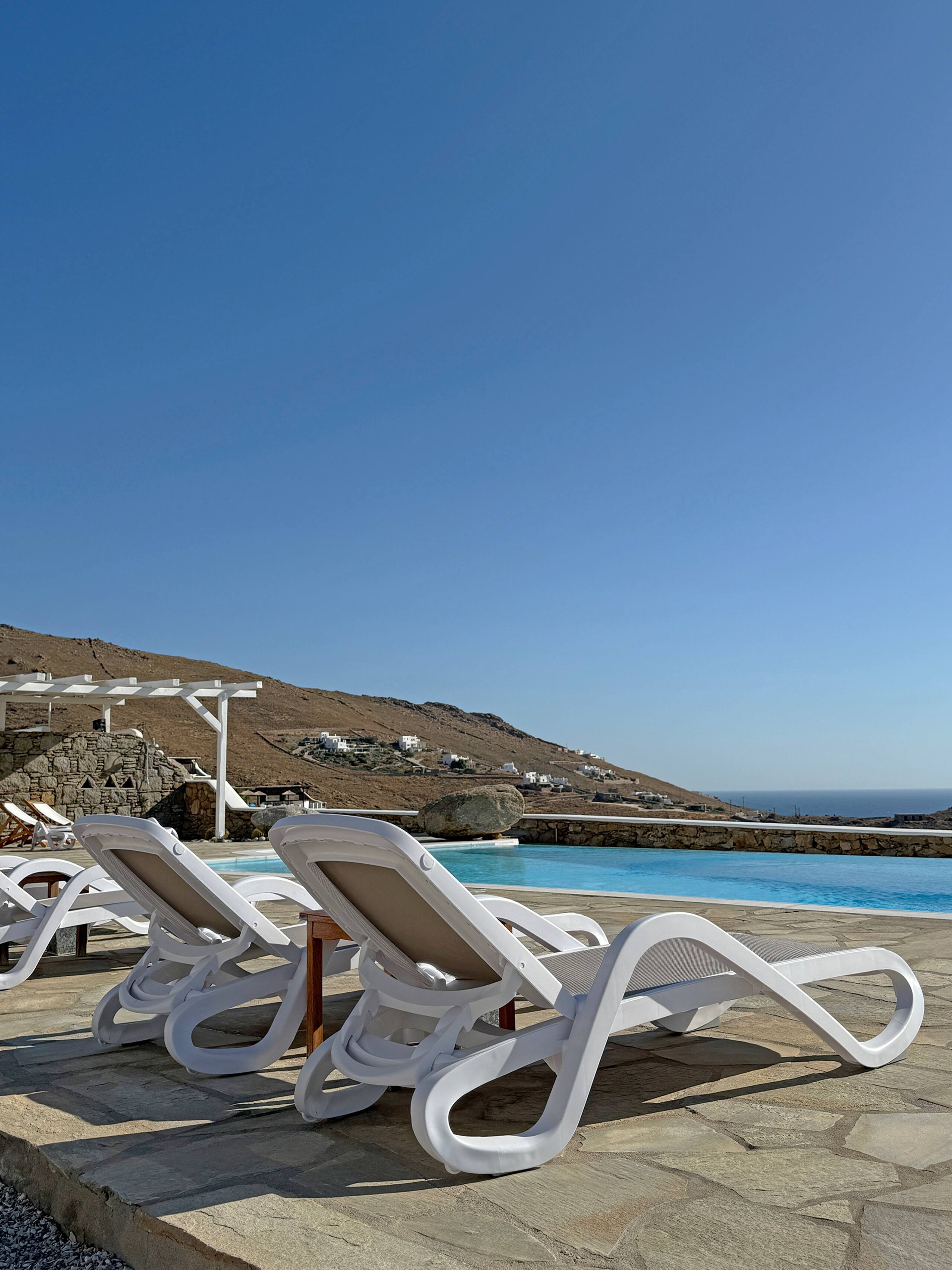 Sea View Studio with Shared Pool @ Panormos 29