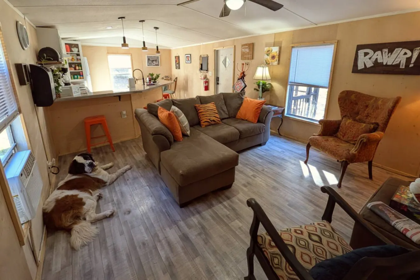 NEW! TigerRanch Two Homes, 20 Acres, Sleeps 14 16