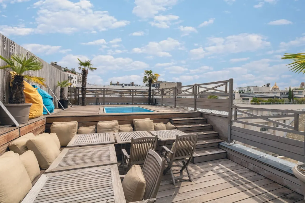 Hôtel Particulier #Paris 7 #Calme #Rooftop 6