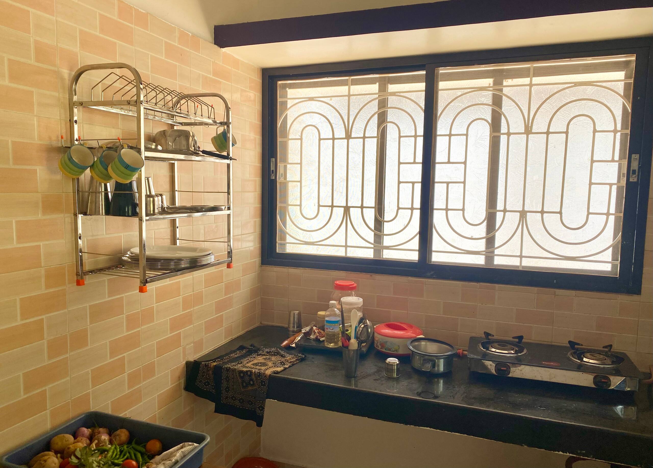 Aloha Gokarna-Entire 2BHK AC Villa home & kitchen 12