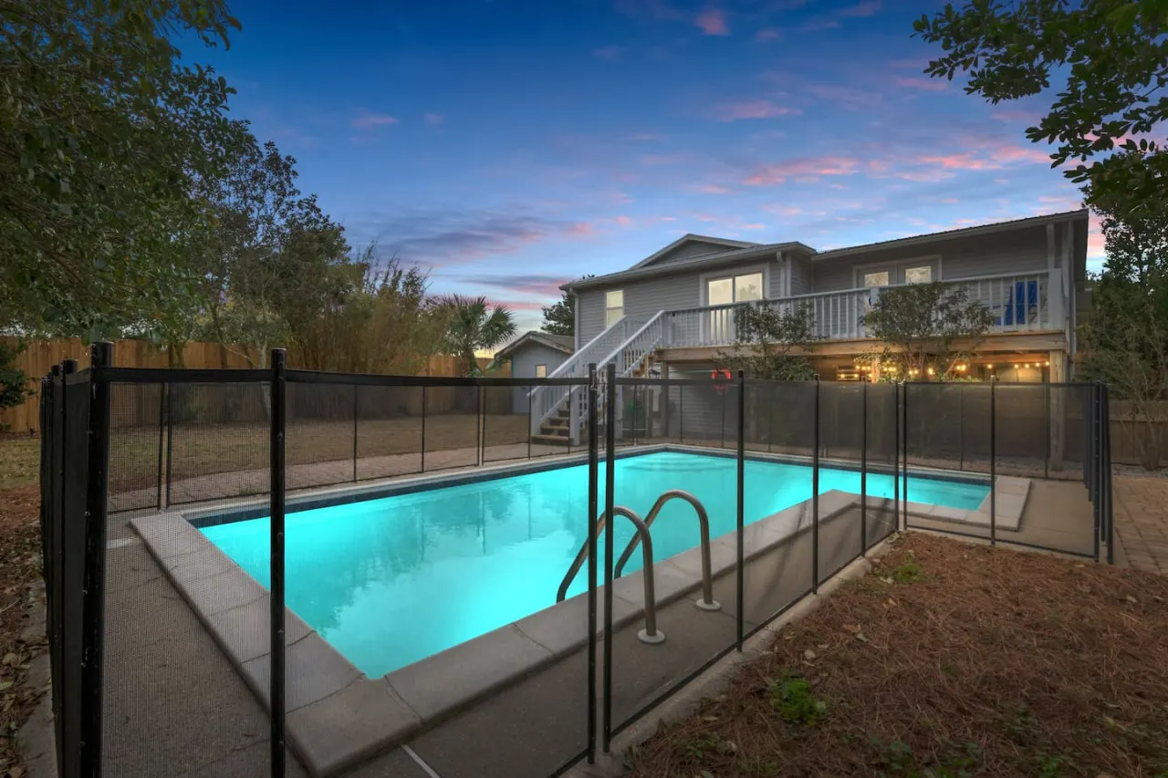 Cape Calm Modern Beach Retreat w/ Pool & Office Space 1