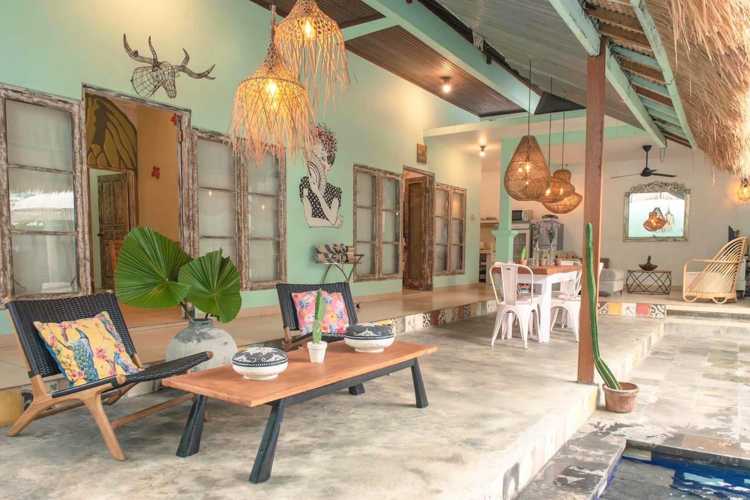 Seminyak Beach Villa Hibiscus 2 bedrm private pool — photo 2