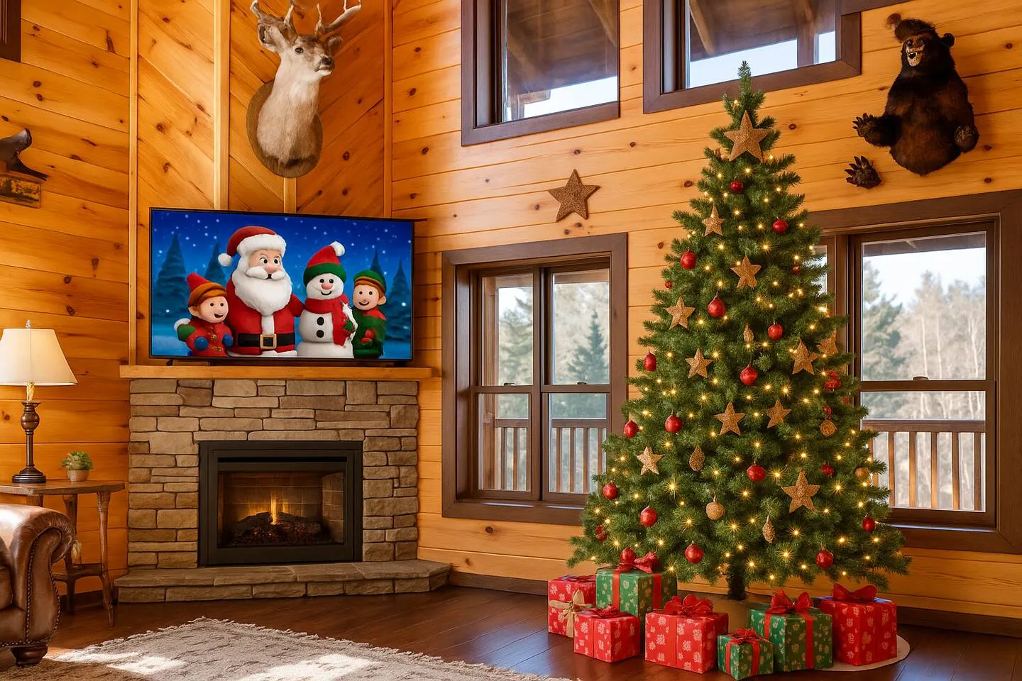 Private Lake Fire Pit Theater & Game Room 2