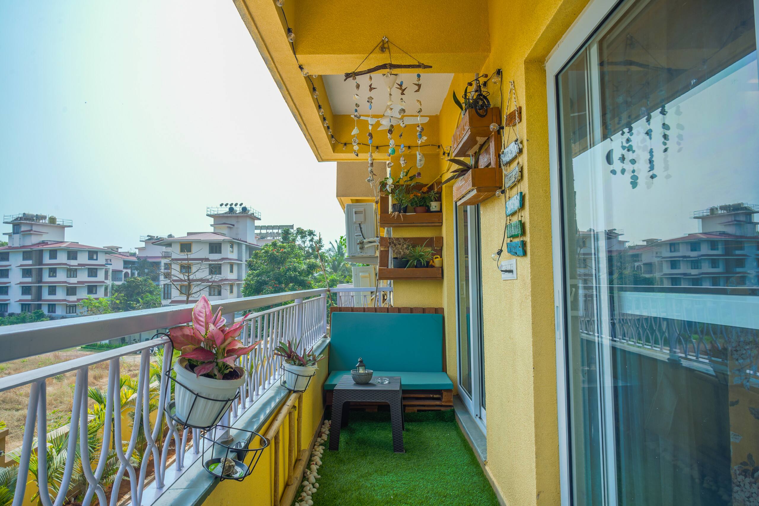 Cozy 2-BHK Aprt W/ Kitchen & Balcony-Near Candolim 39