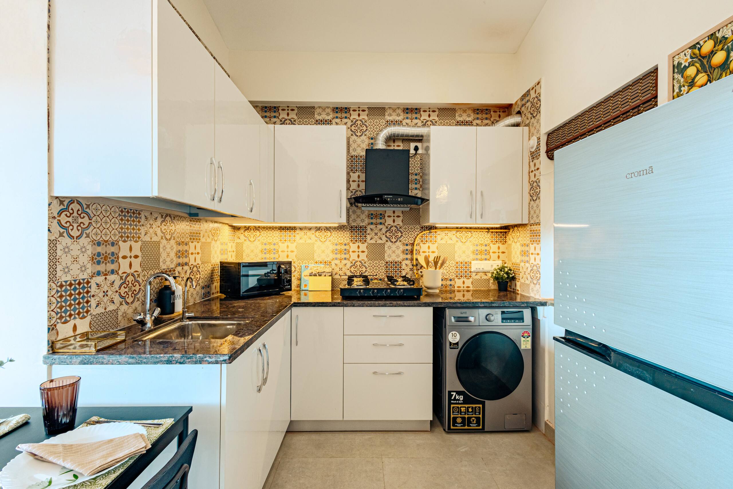 Cozy 2-BHK Aprt W/ Kitchen & Balcony-Near Candolim 16