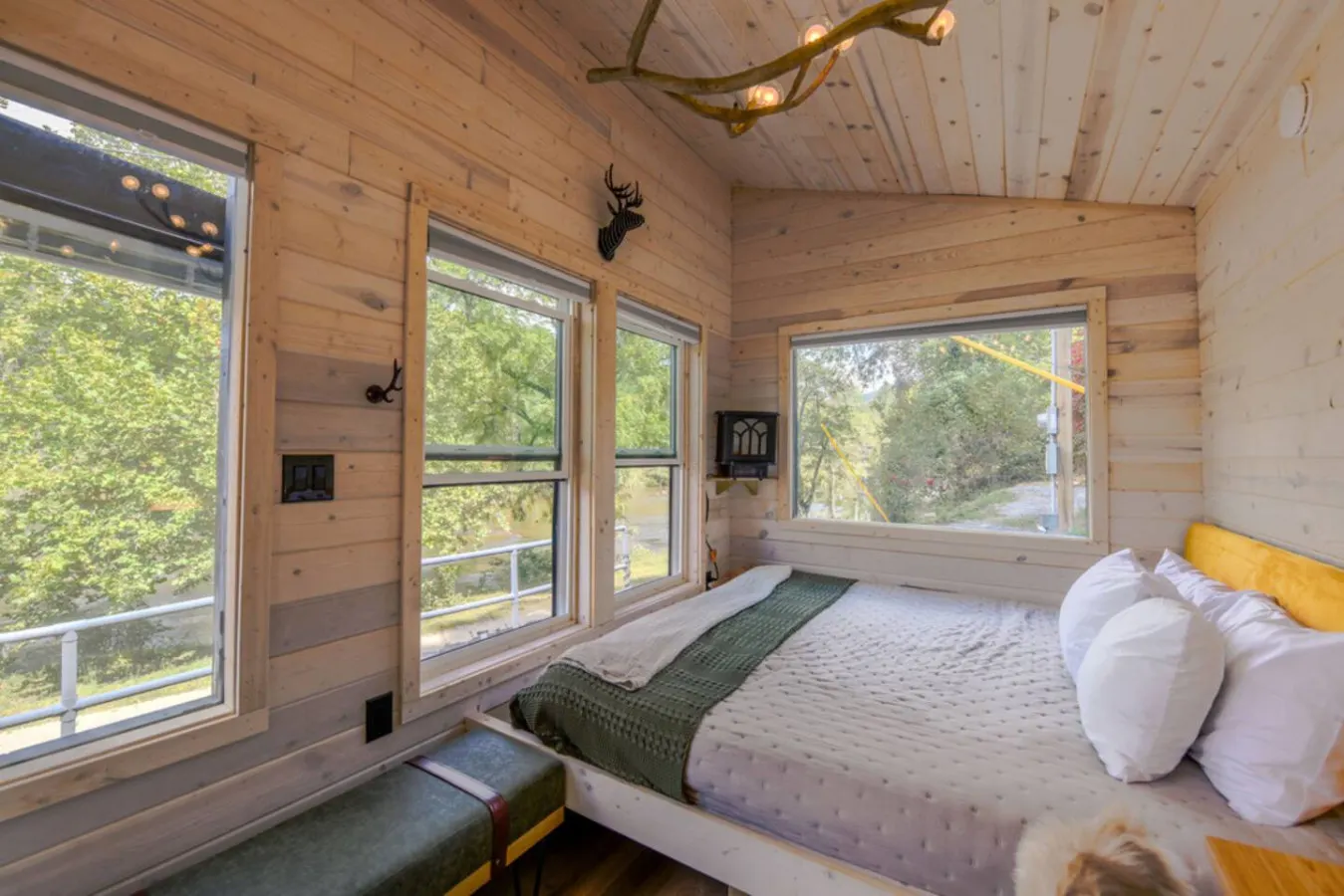 The Kimble Hot Tub with River & Smoky Views 12