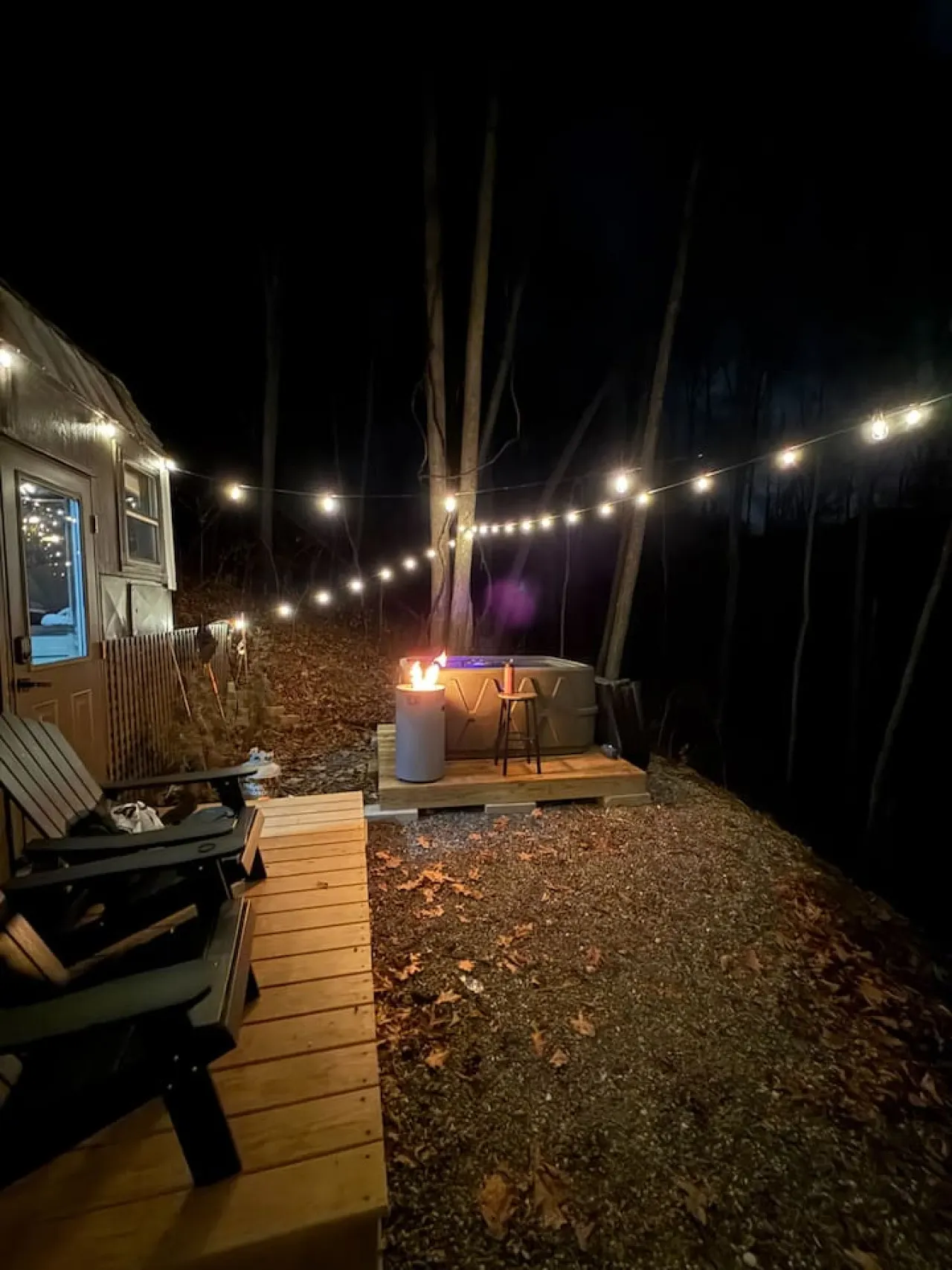 Magical Harry Potter Themed Hot Tub & Fire Pit 3