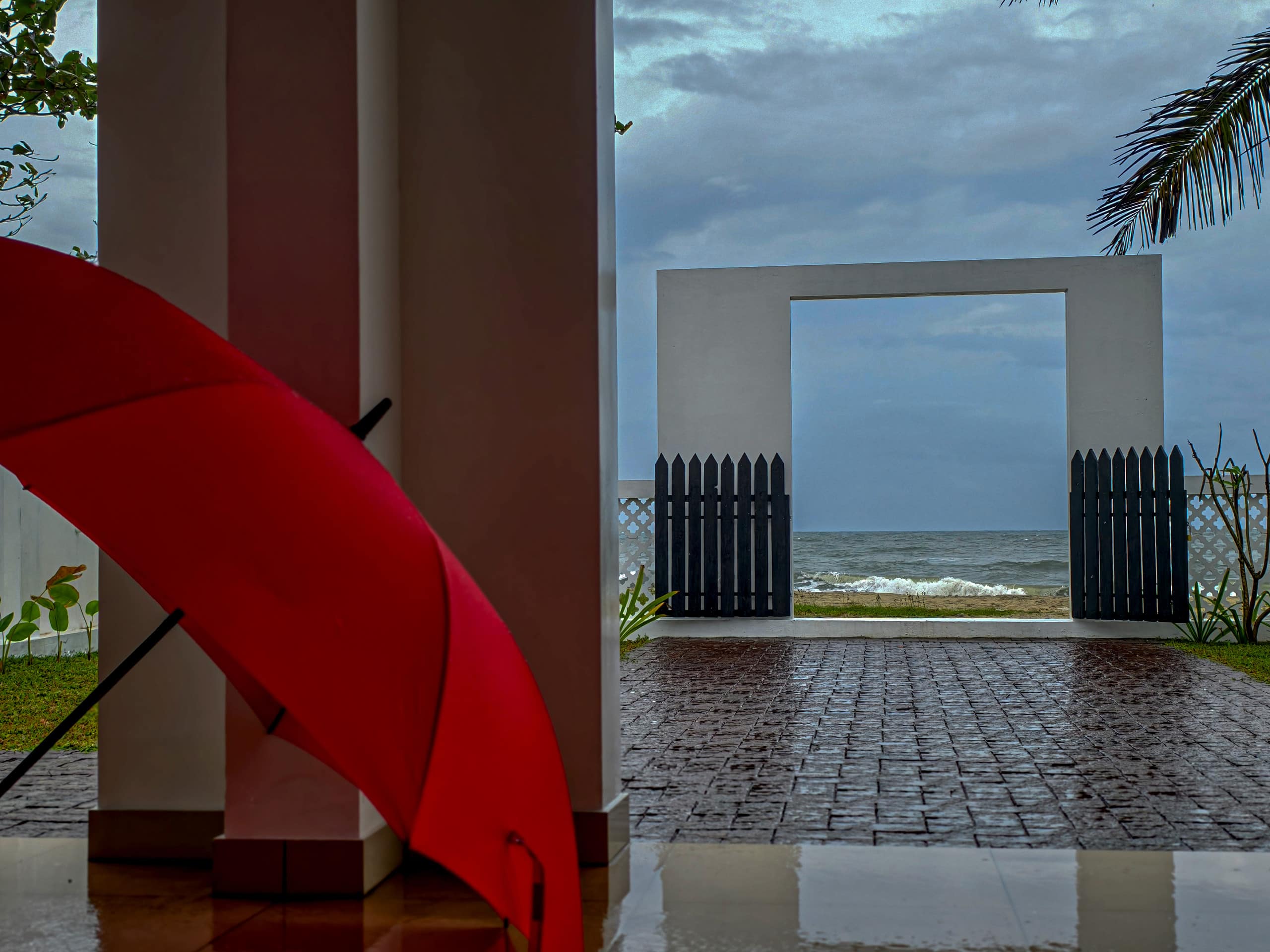 Frame - Entire Beach facing Villa 20