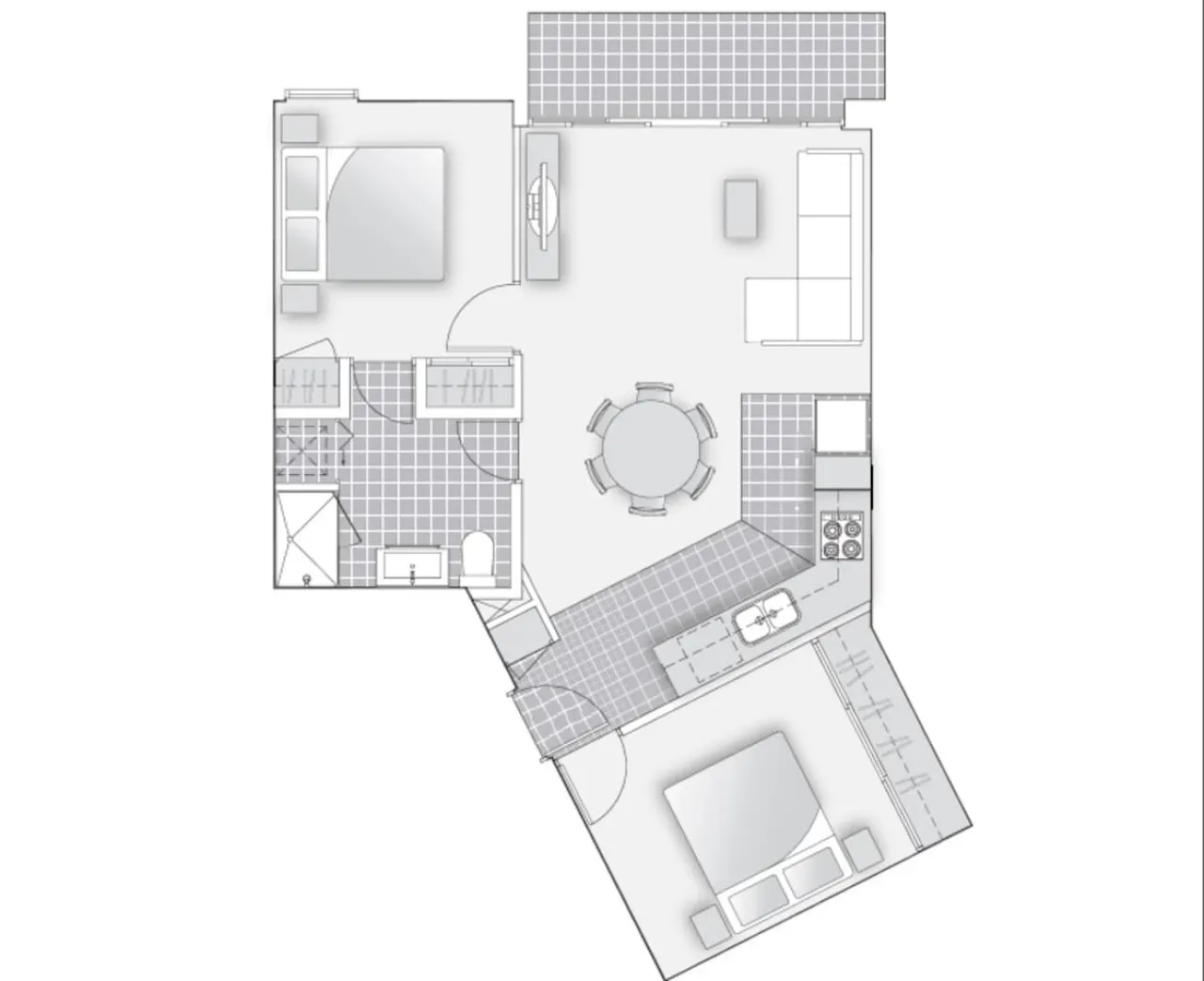 Lana - 2 apartments same floor 20