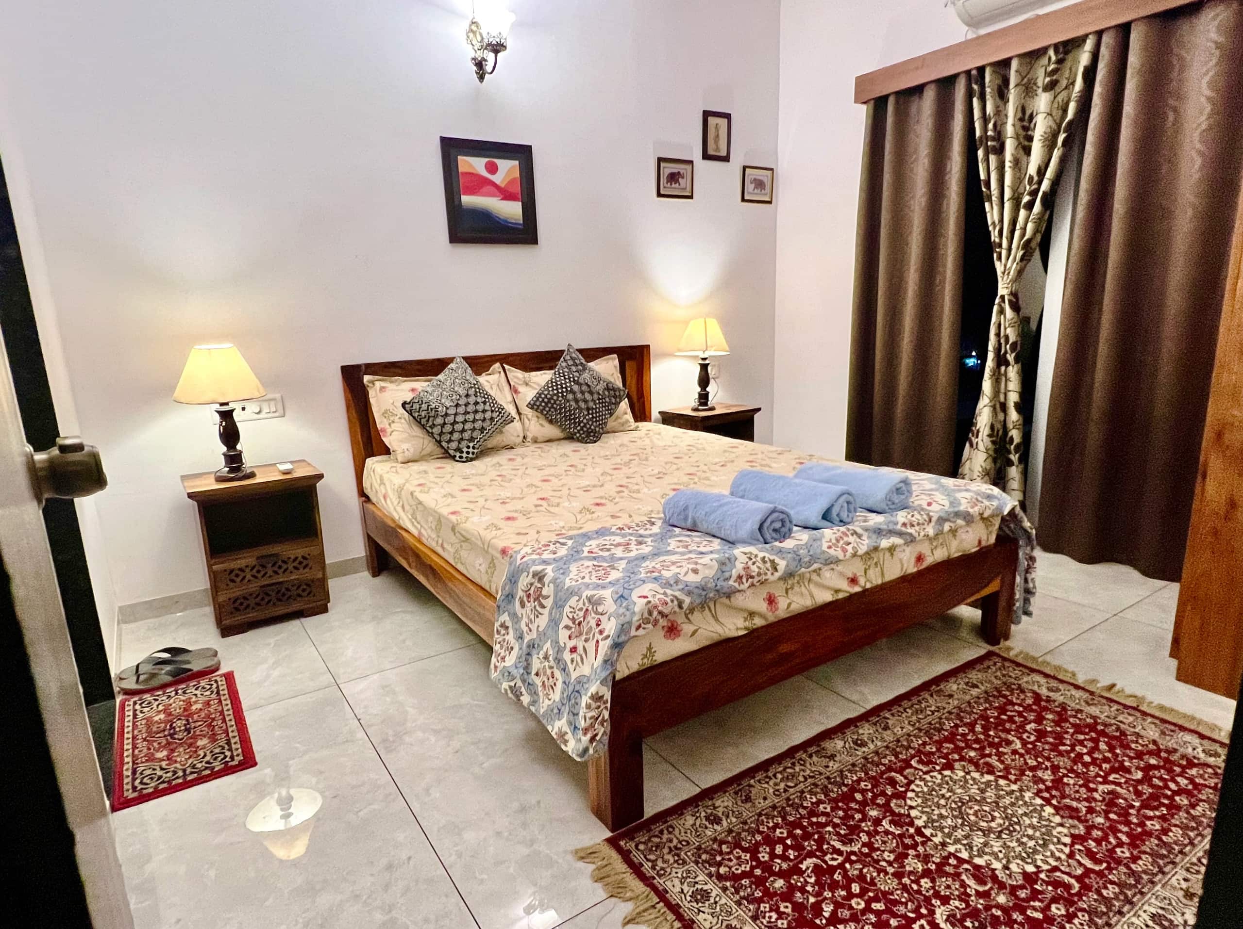 The Cider Goa A | 2BHK Sleeps8 | FullyAC Beach3min 17
