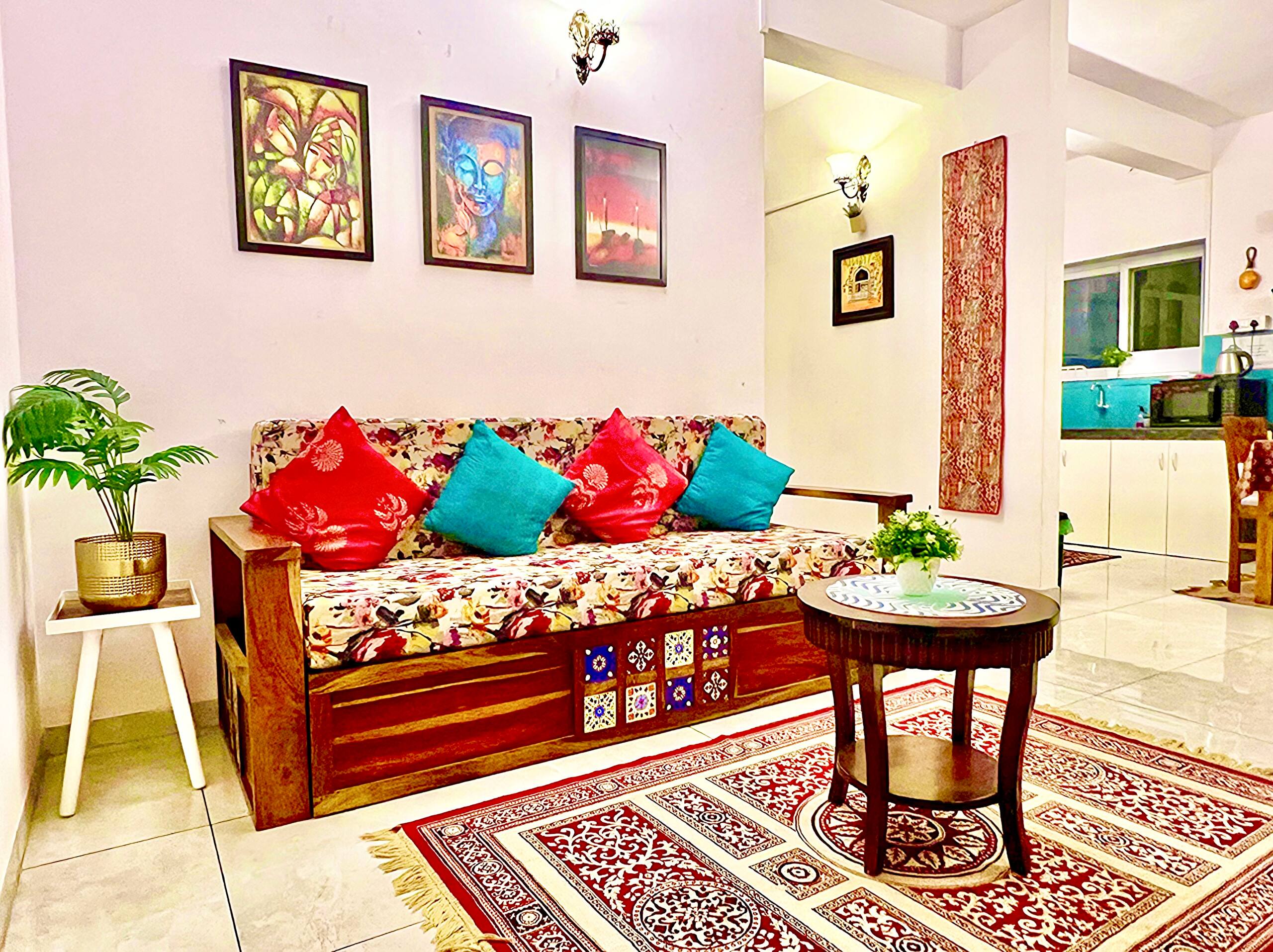 The Cider Goa A | 2BHK Sleeps8 | FullyAC Beach3min — photo 2