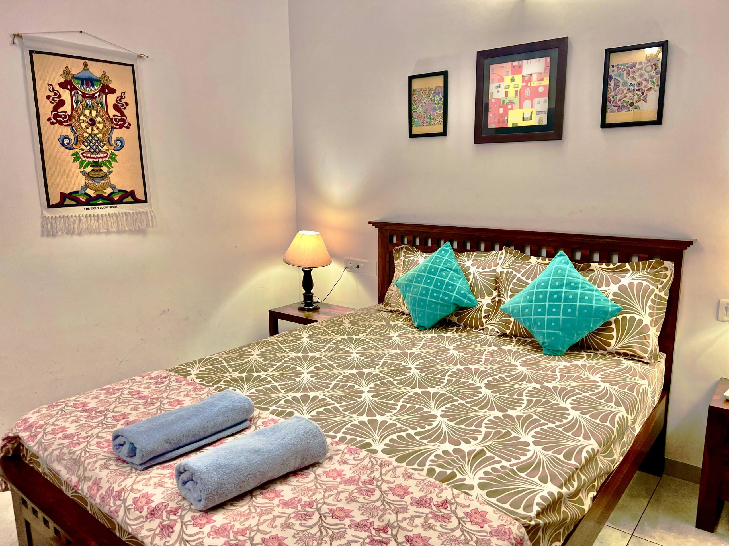 The Cider Goa A | 2BHK Sleeps8 | FullyAC Beach3min 21