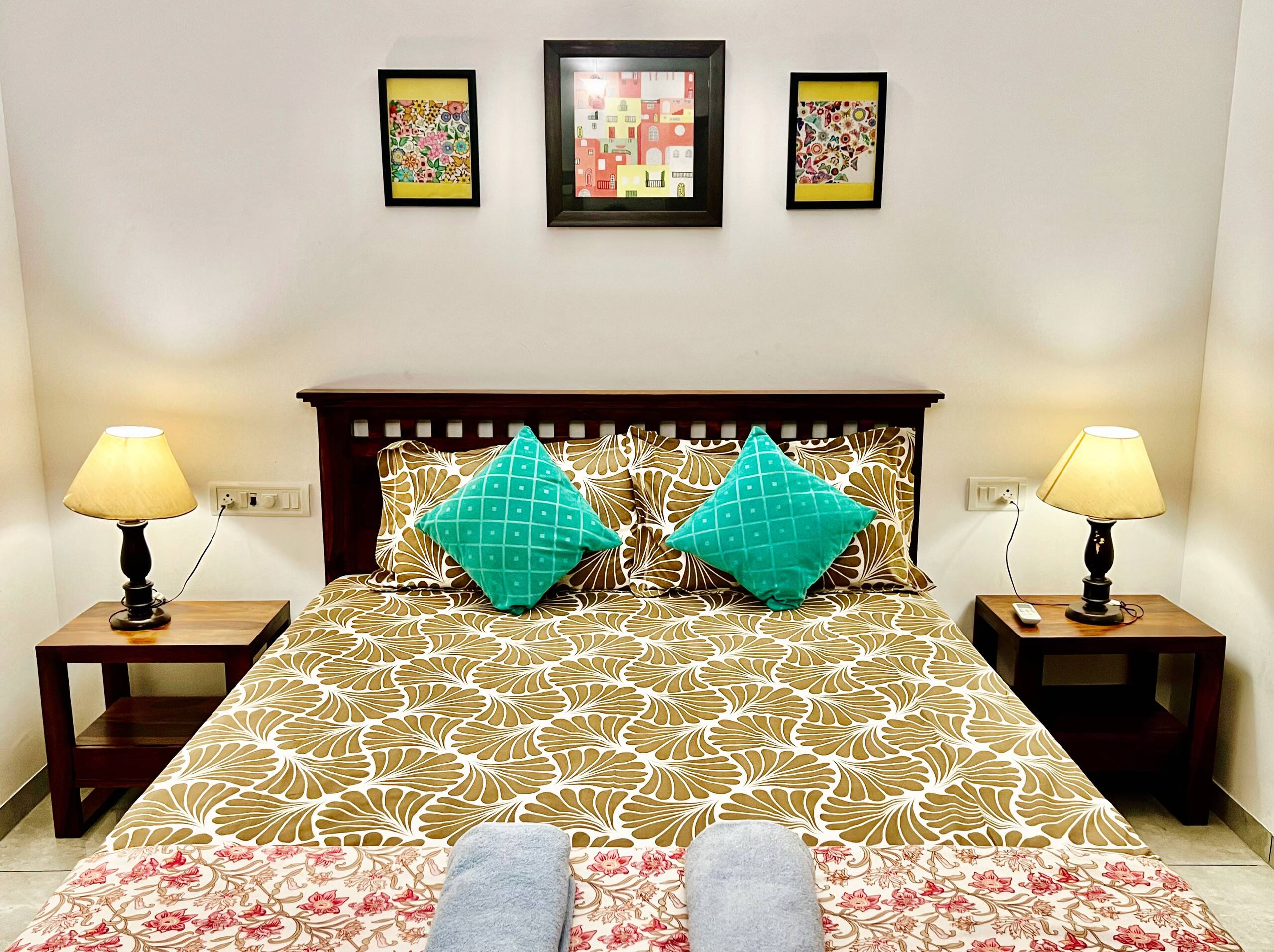 The Cider Goa A | 2BHK Sleeps8 | FullyAC Beach3min 7