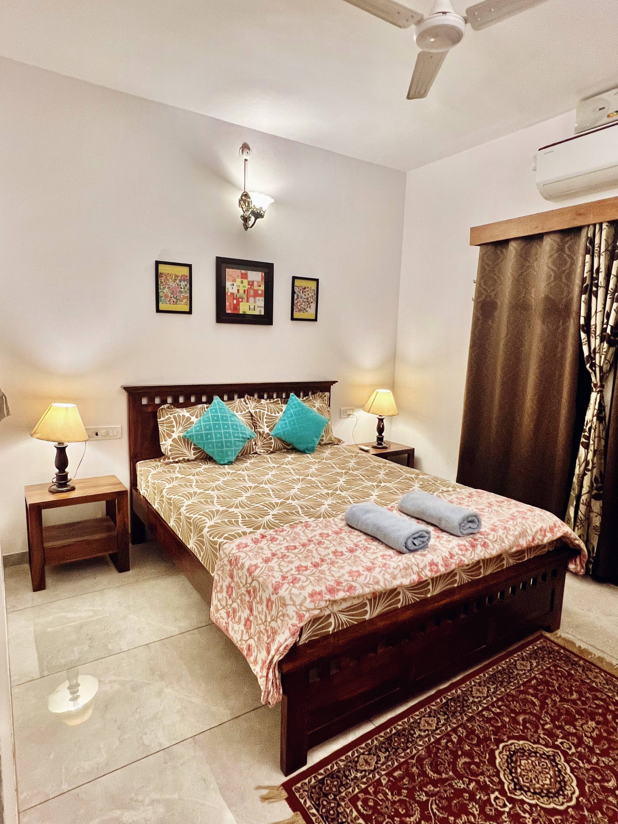 The Cider Goa A | 2BHK Sleeps8 | FullyAC Beach3min 6